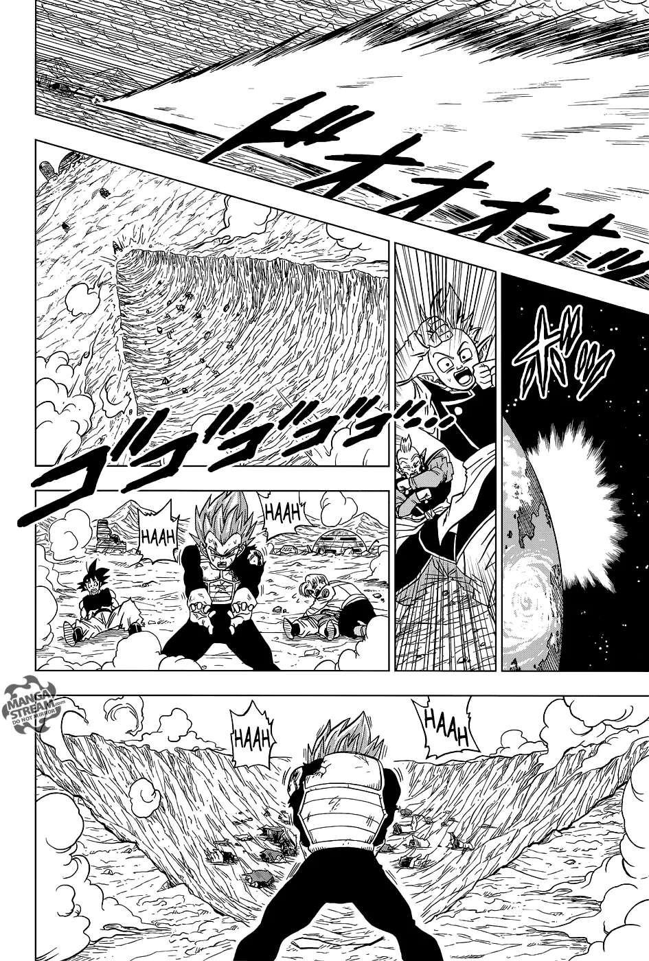 Dragon Ball Super Manga Chapter 25 page 42 - Will It Be Goku?! Or Zamas?!
