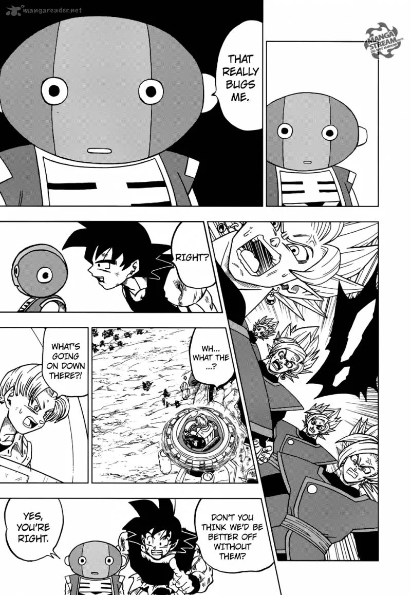 Dragon Ball Super Manga Chapter 26 page 18 - The Decisive Battle! Farewell, Trunks!