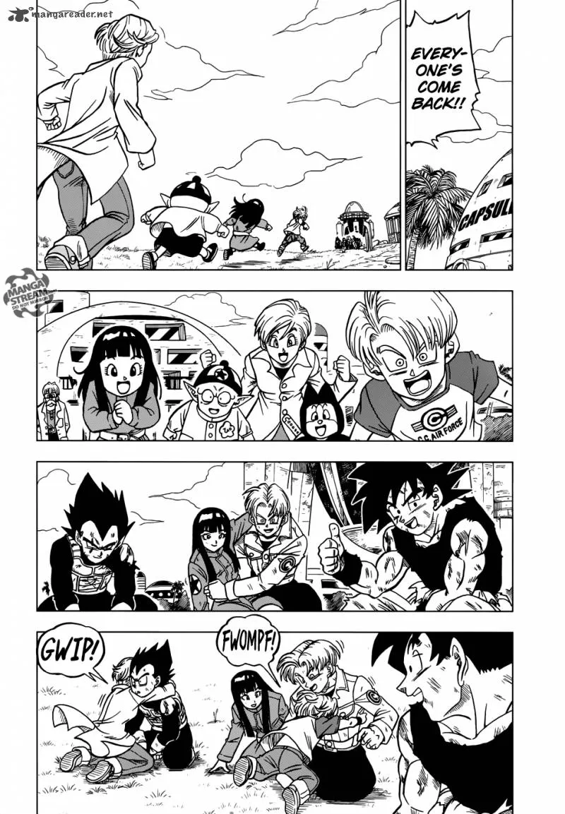 Dragon Ball Super Manga Chapter 26 page 25 - The Decisive Battle! Farewell, Trunks!