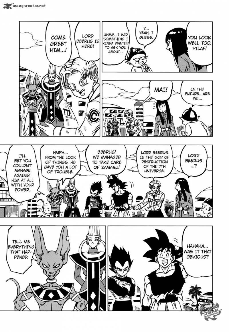 Dragon Ball Super Manga Chapter 26 page 28 - The Decisive Battle! Farewell, Trunks!