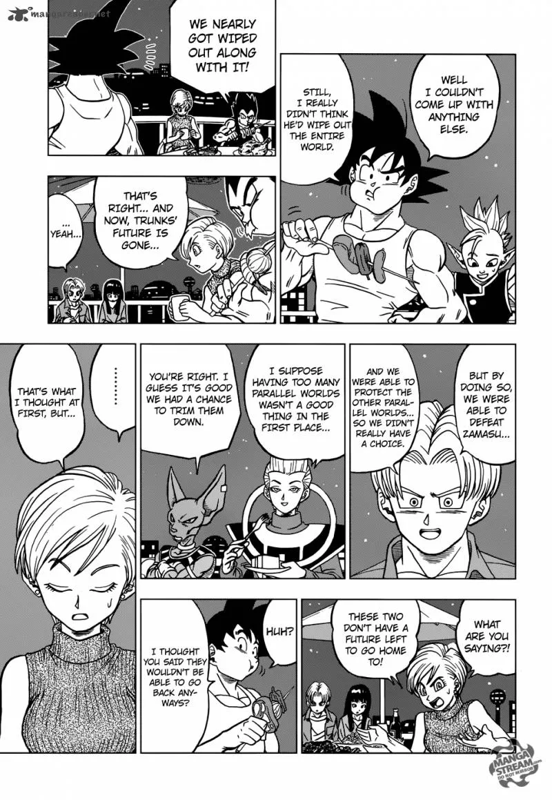 Dragon Ball Super Manga Chapter 26 page 30 - The Decisive Battle! Farewell, Trunks!
