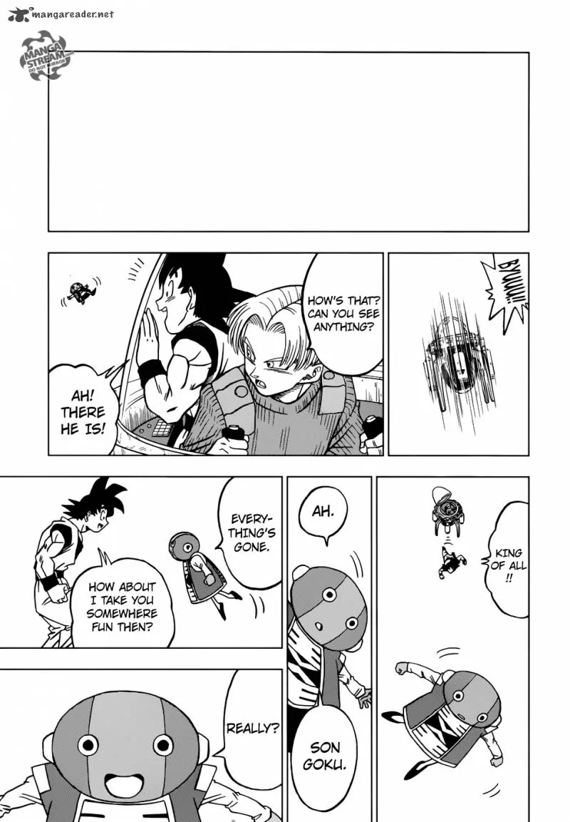 Dragon Ball Super Manga Chapter 26 page 32 - The Decisive Battle! Farewell, Trunks!