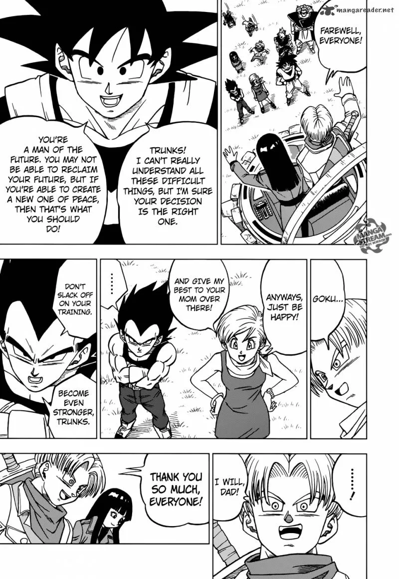 Dragon Ball Super Manga Chapter 26 page 42 - The Decisive Battle! Farewell, Trunks!