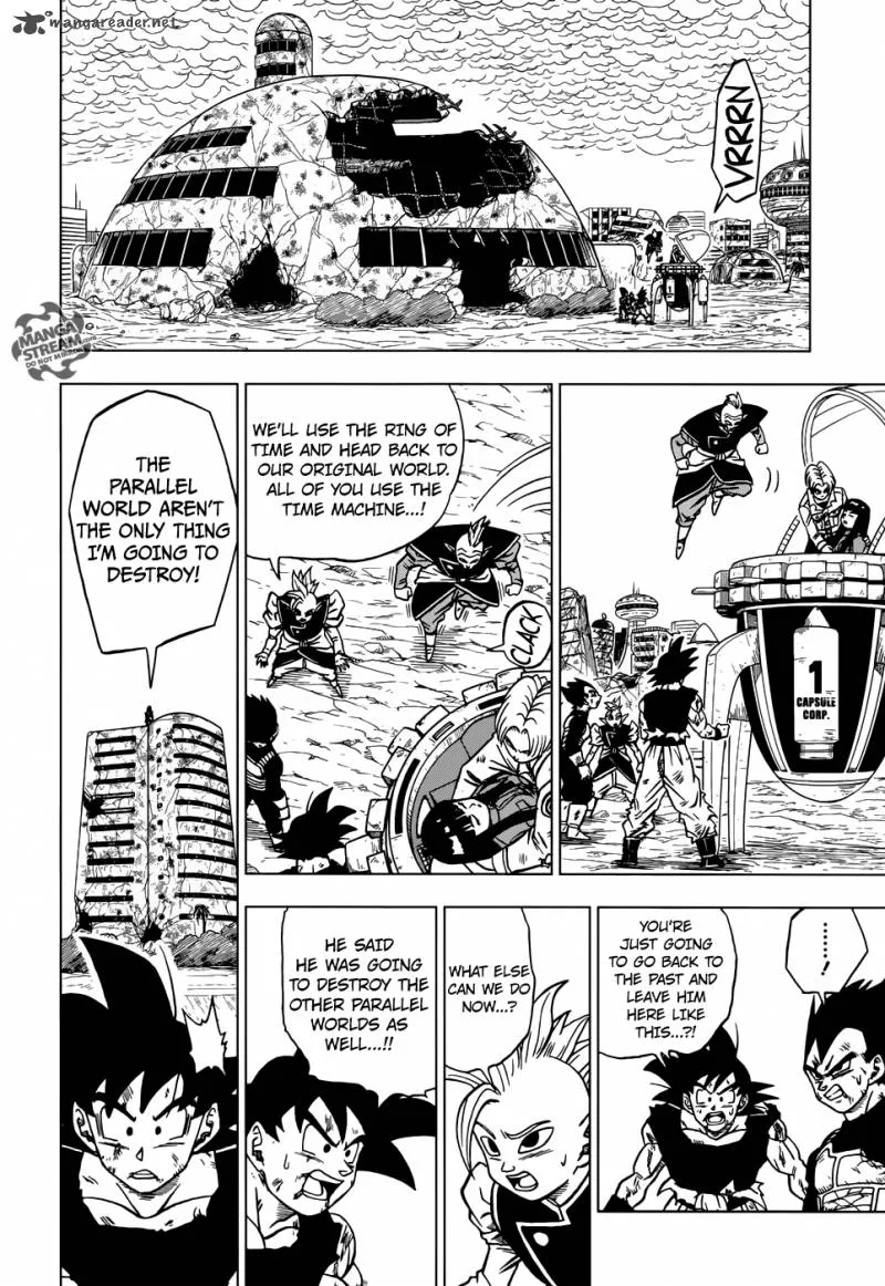 Dragon Ball Super Manga Chapter 26 page 6 - The Decisive Battle! Farewell, Trunks!