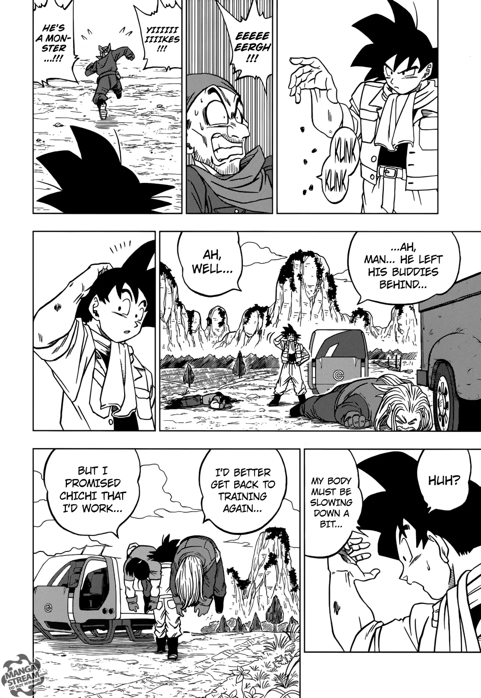 Dragon Ball Super Manga Chapter 27 page 10 - Life, Training and More