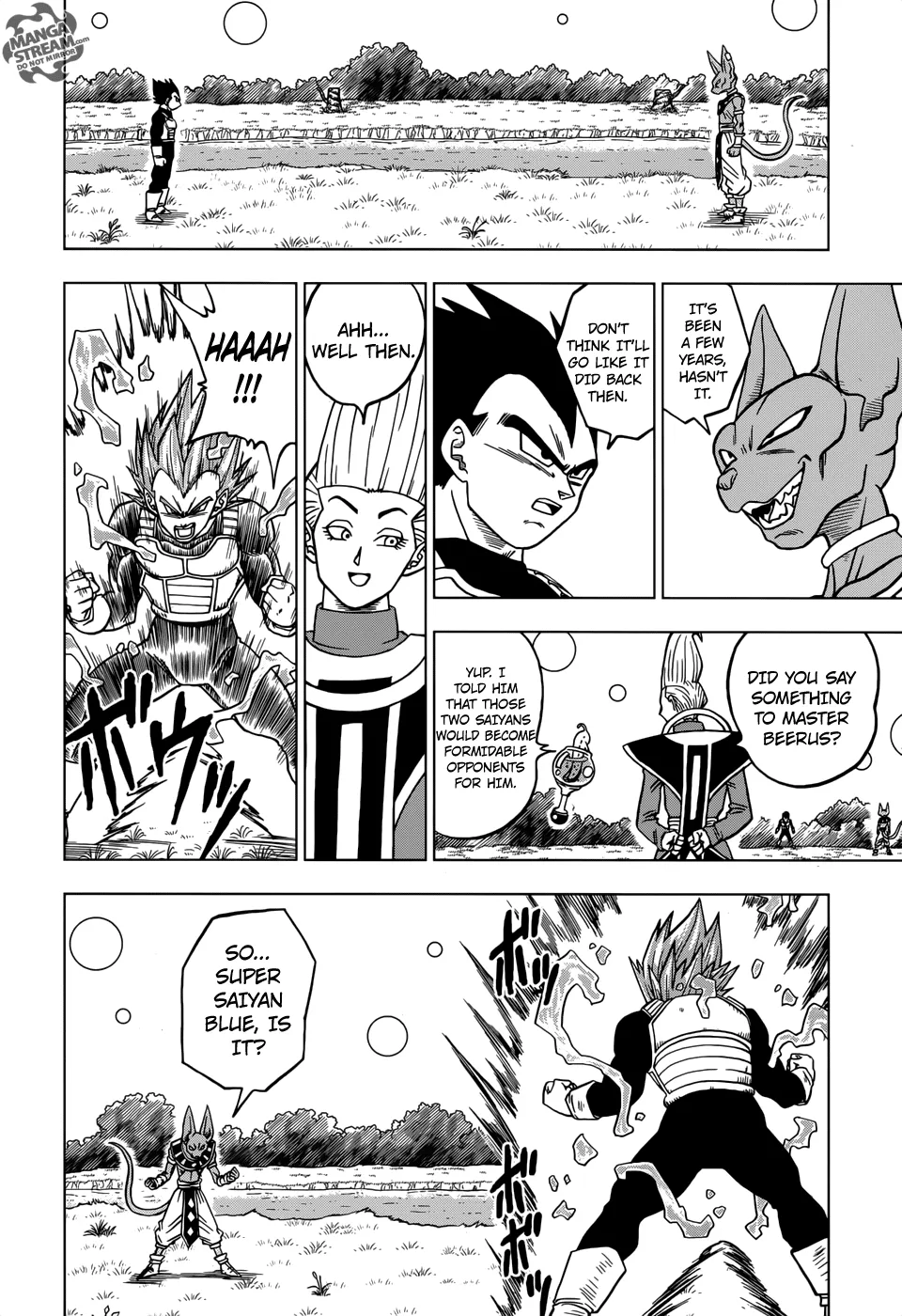 Dragon Ball Super Manga Chapter 27 page 18 - Life, Training and More