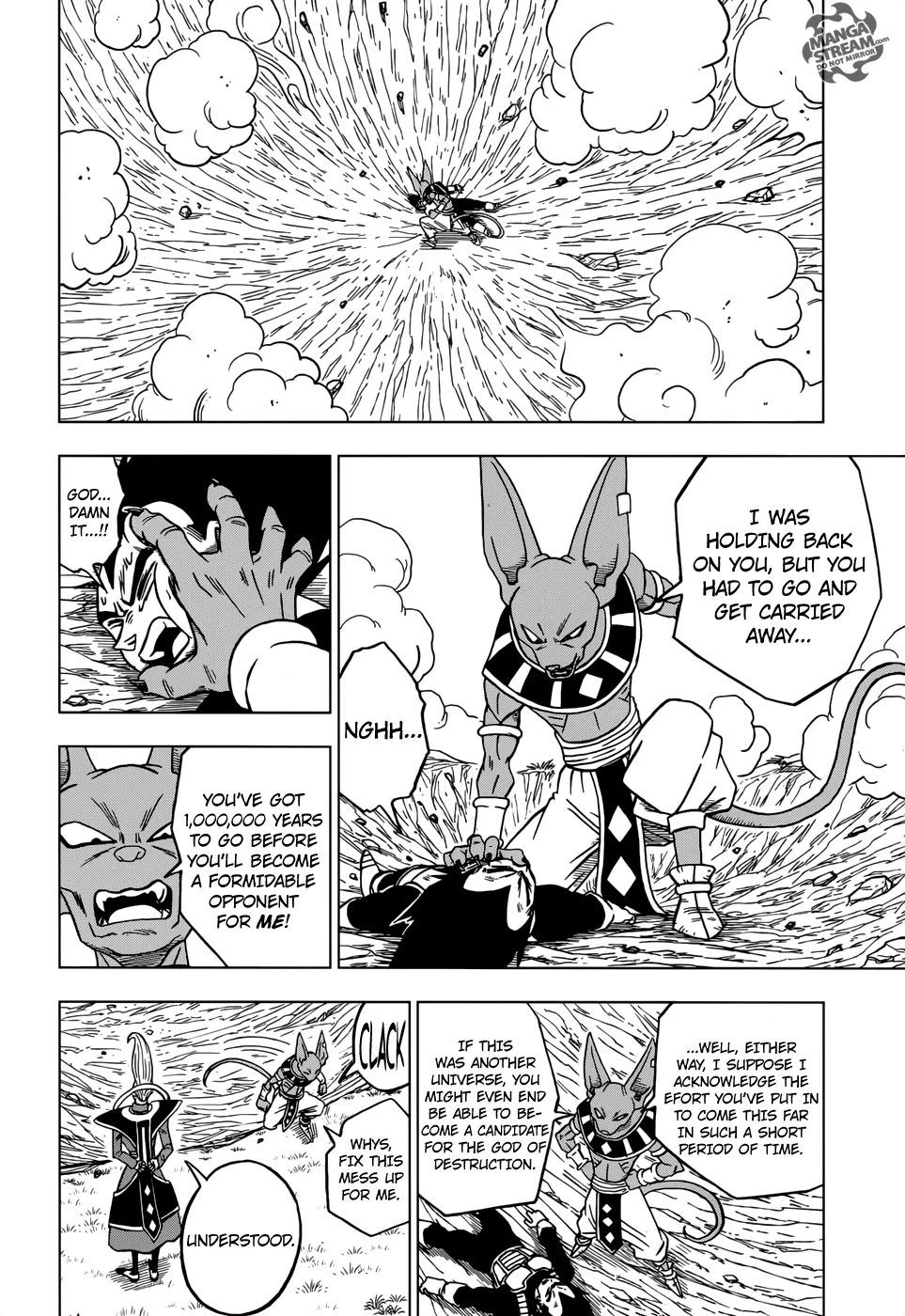 Dragon Ball Super Manga Chapter 27 page 34 - Life, Training and More
