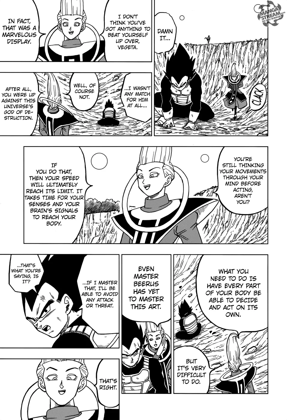 Dragon Ball Super Manga Chapter 27 page 35 - Life, Training and More