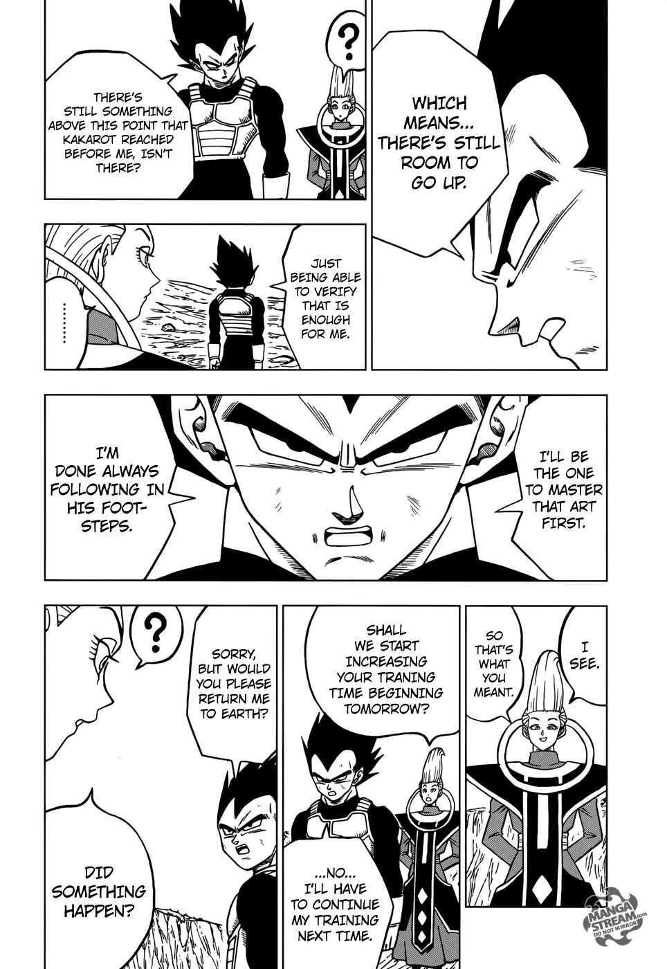 Dragon Ball Super Manga Chapter 27 page 36 - Life, Training and More
