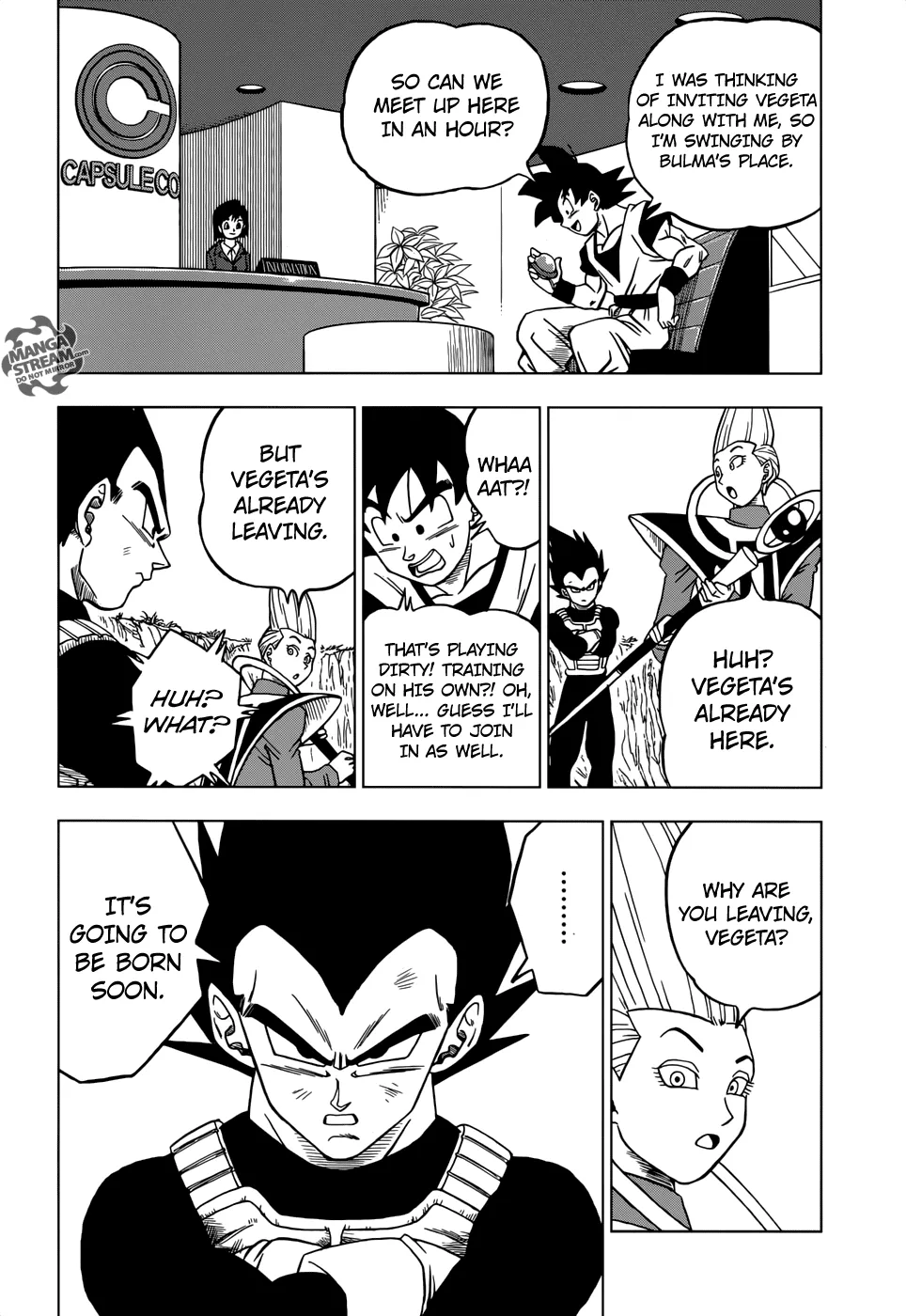 Dragon Ball Super Manga Chapter 27 page 38 - Life, Training and More