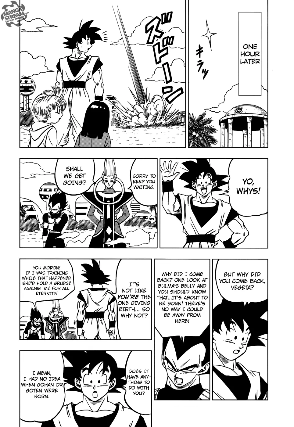 Dragon Ball Super Manga Chapter 27 page 40 - Life, Training and More