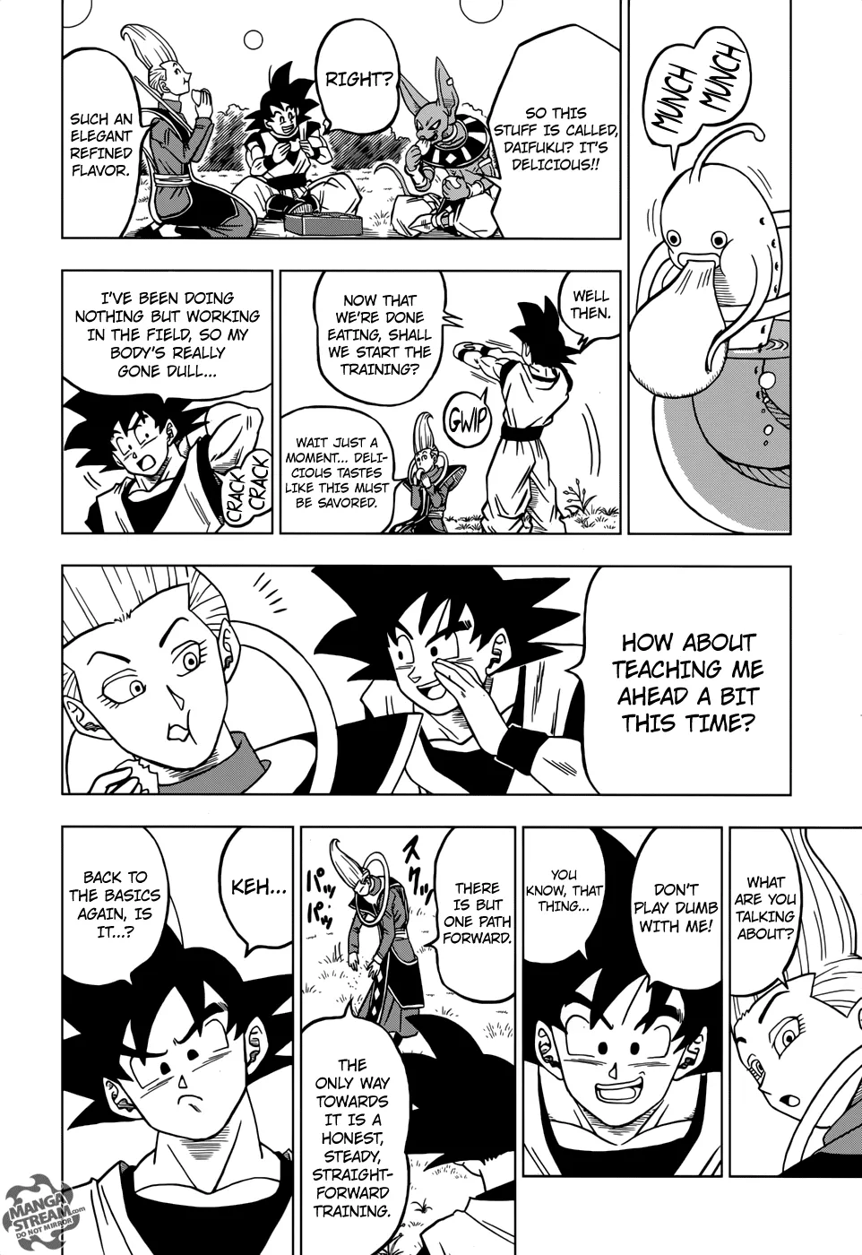 Dragon Ball Super Manga Chapter 27 page 42 - Life, Training and More