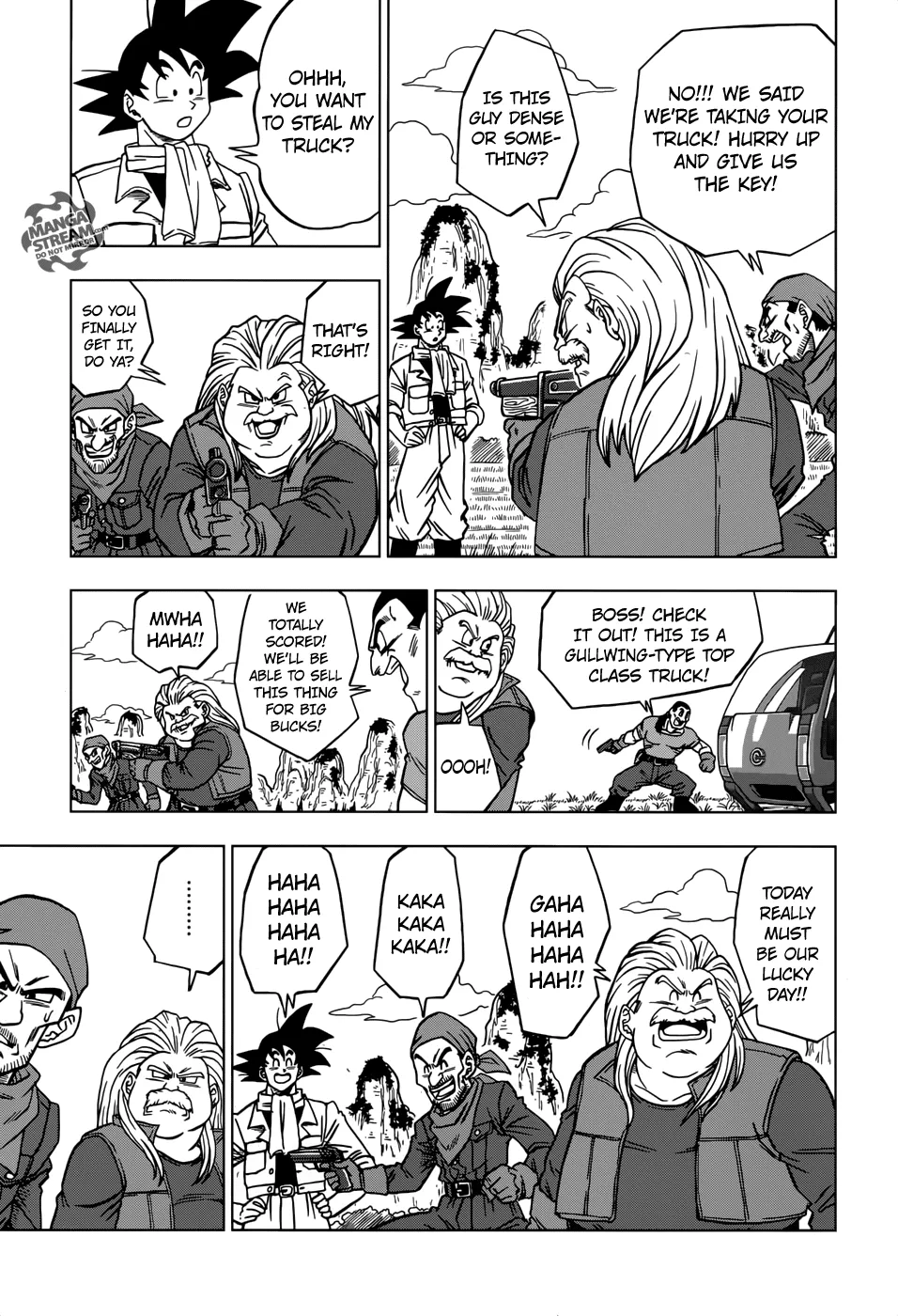 Dragon Ball Super Manga Chapter 27 page 5 - Life, Training and More