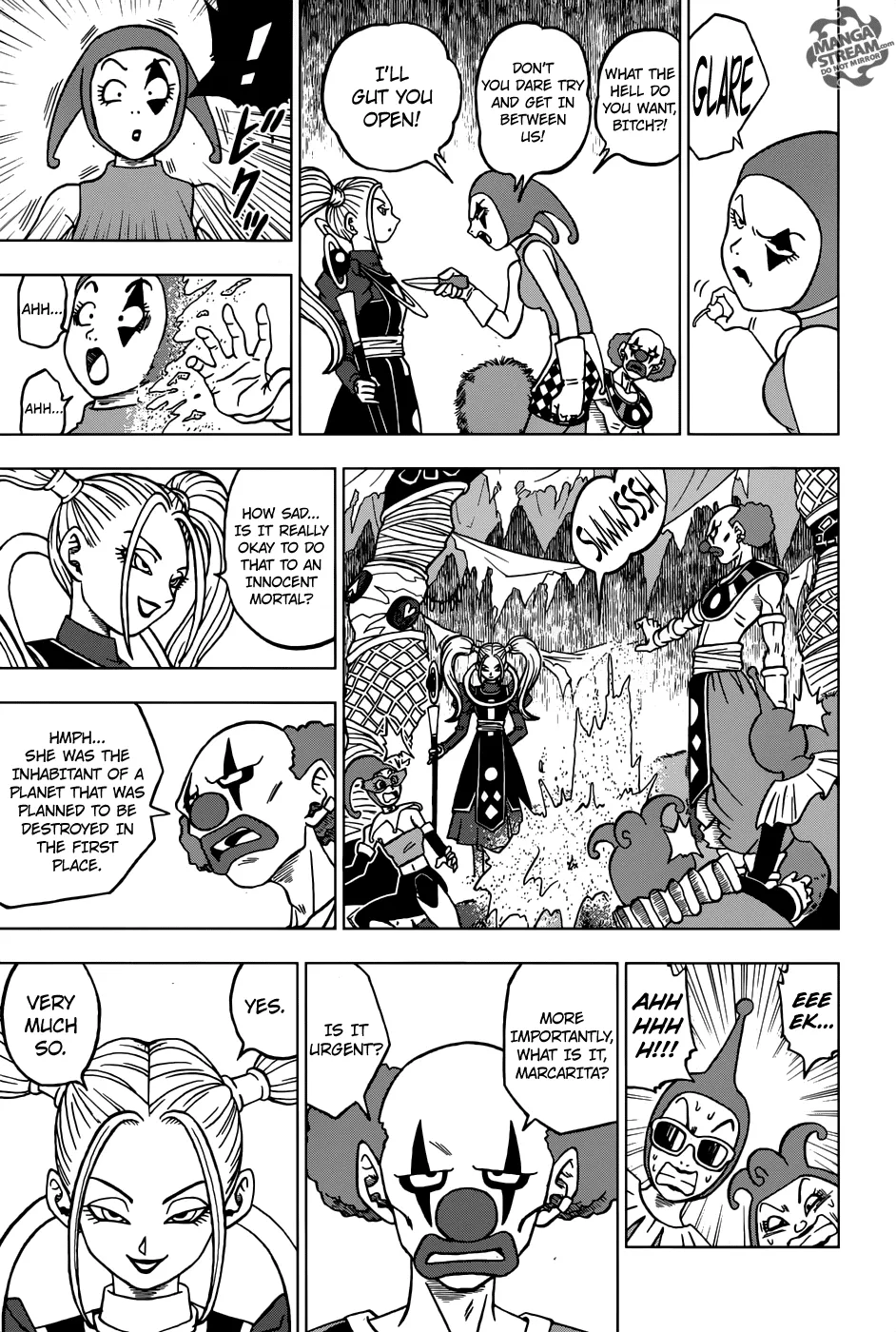 Dragon Ball Super Manga Chapter 28 page 13 - The Gods of Destruction From All 12 Universes