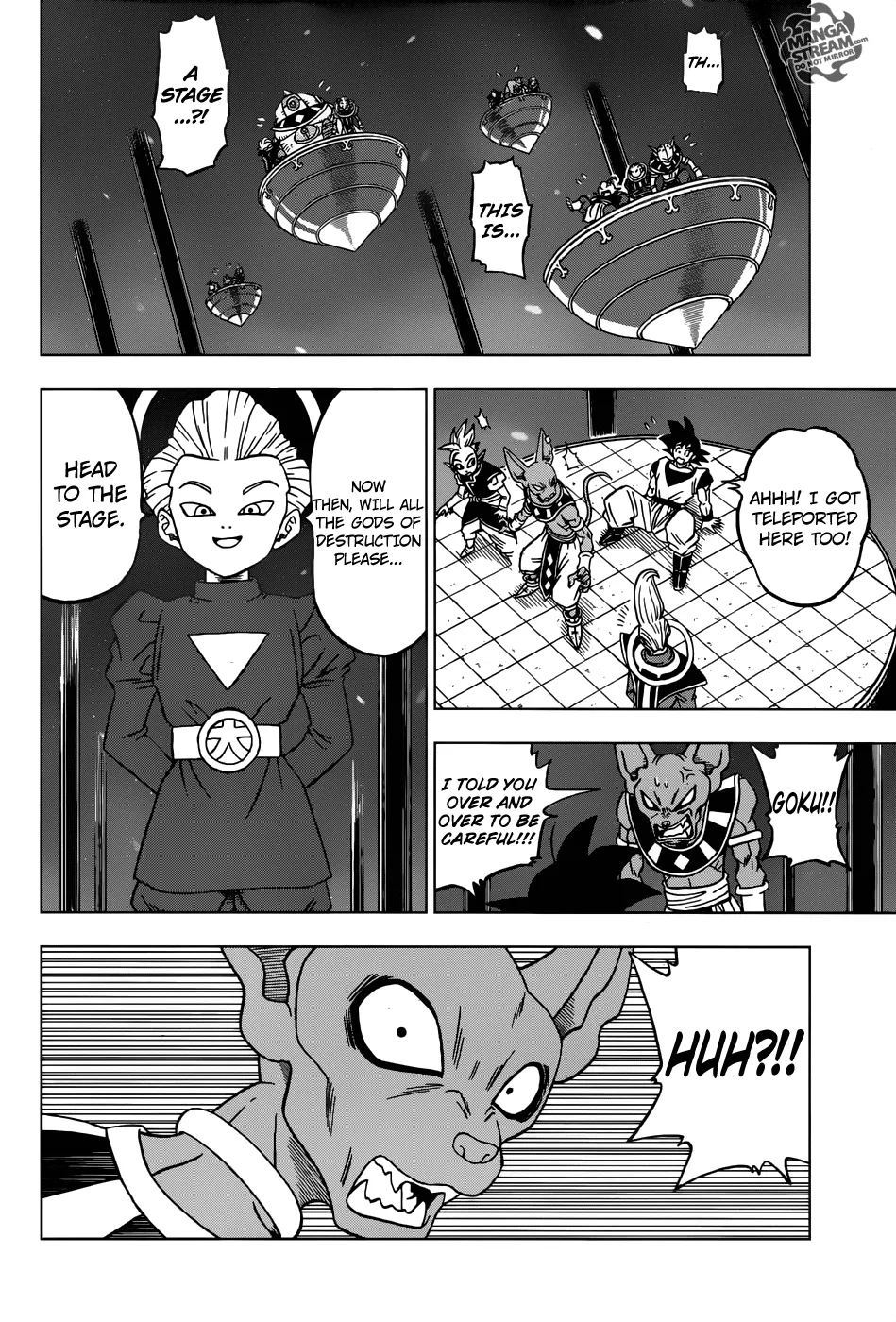 Dragon Ball Super Manga Chapter 28 page 27 - The Gods of Destruction From All 12 Universes