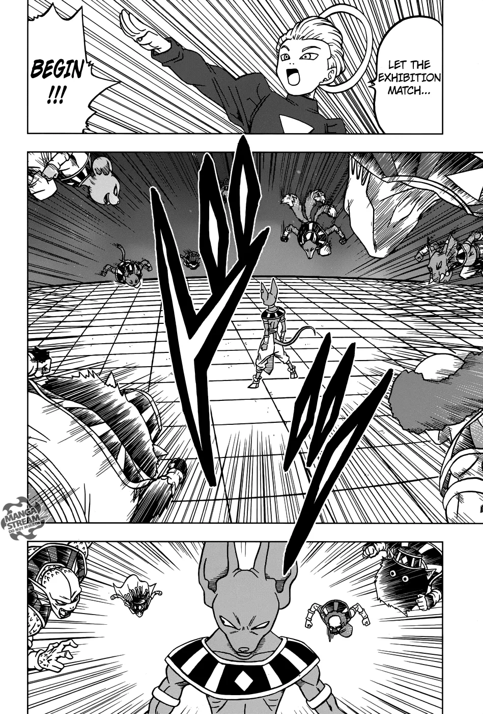 Dragon Ball Super Manga Chapter 28 page 35 - The Gods of Destruction From All 12 Universes