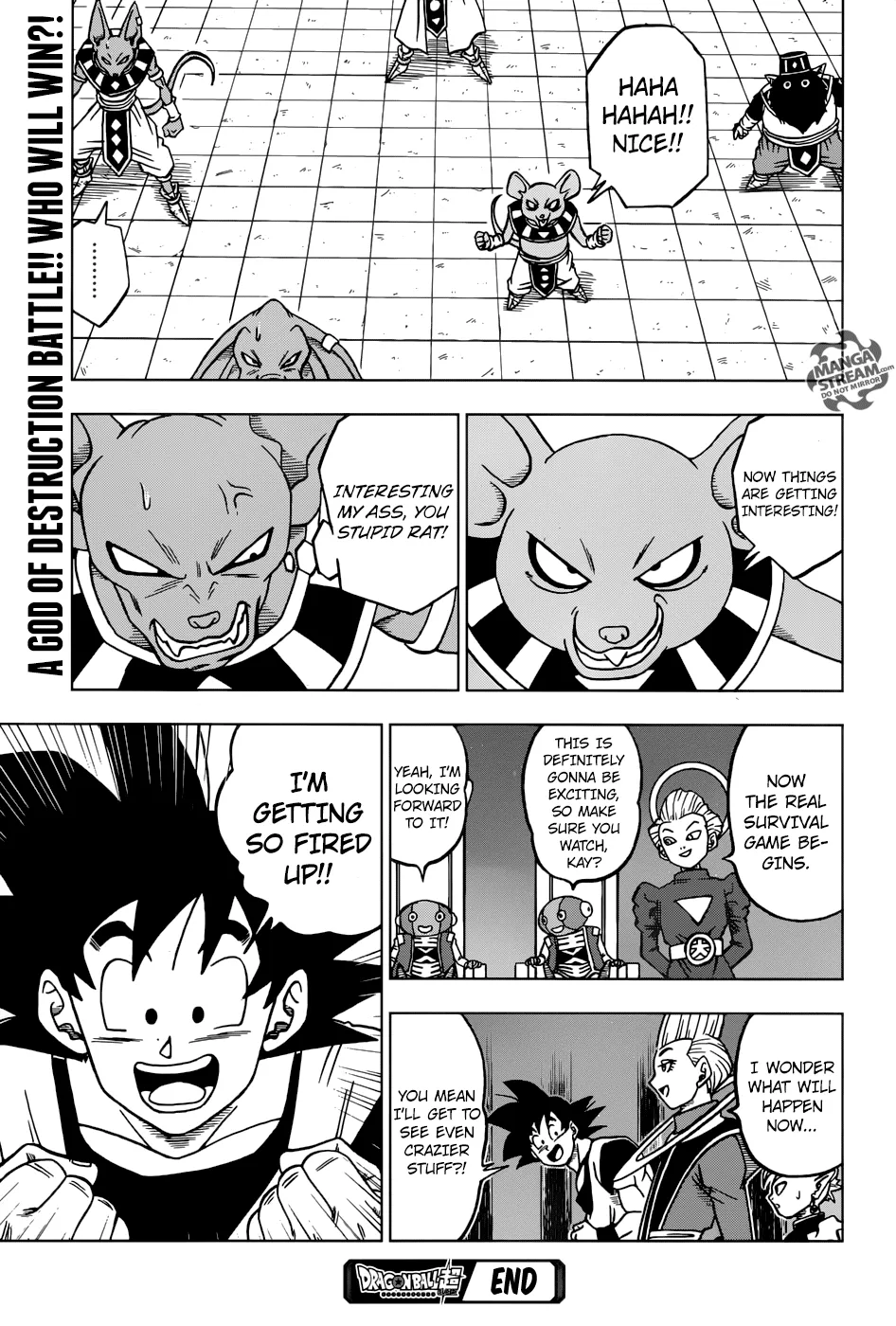 Dragon Ball Super Manga Chapter 28 page 44 - The Gods of Destruction From All 12 Universes