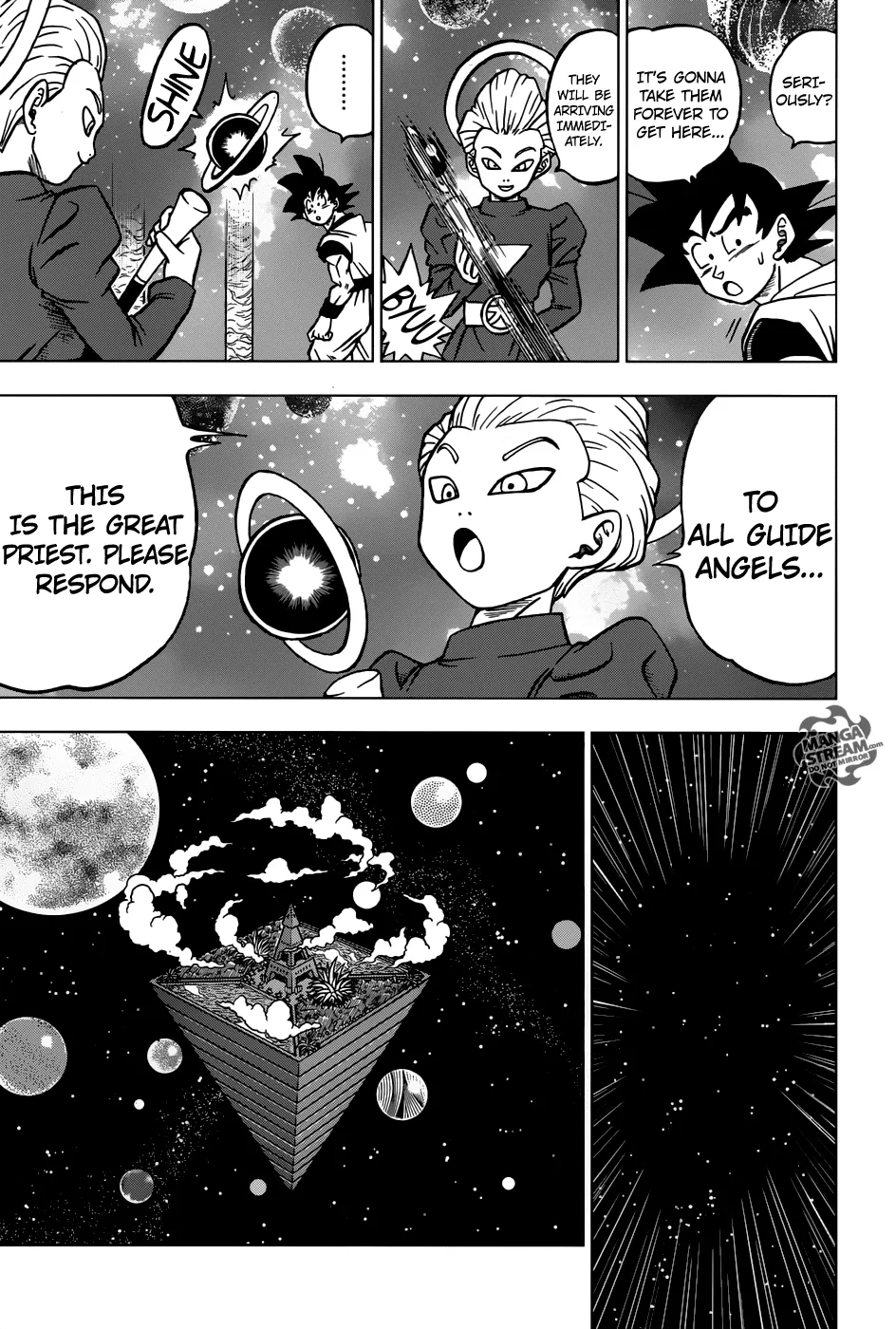 Dragon Ball Super Manga Chapter 28 page 7 - The Gods of Destruction From All 12 Universes