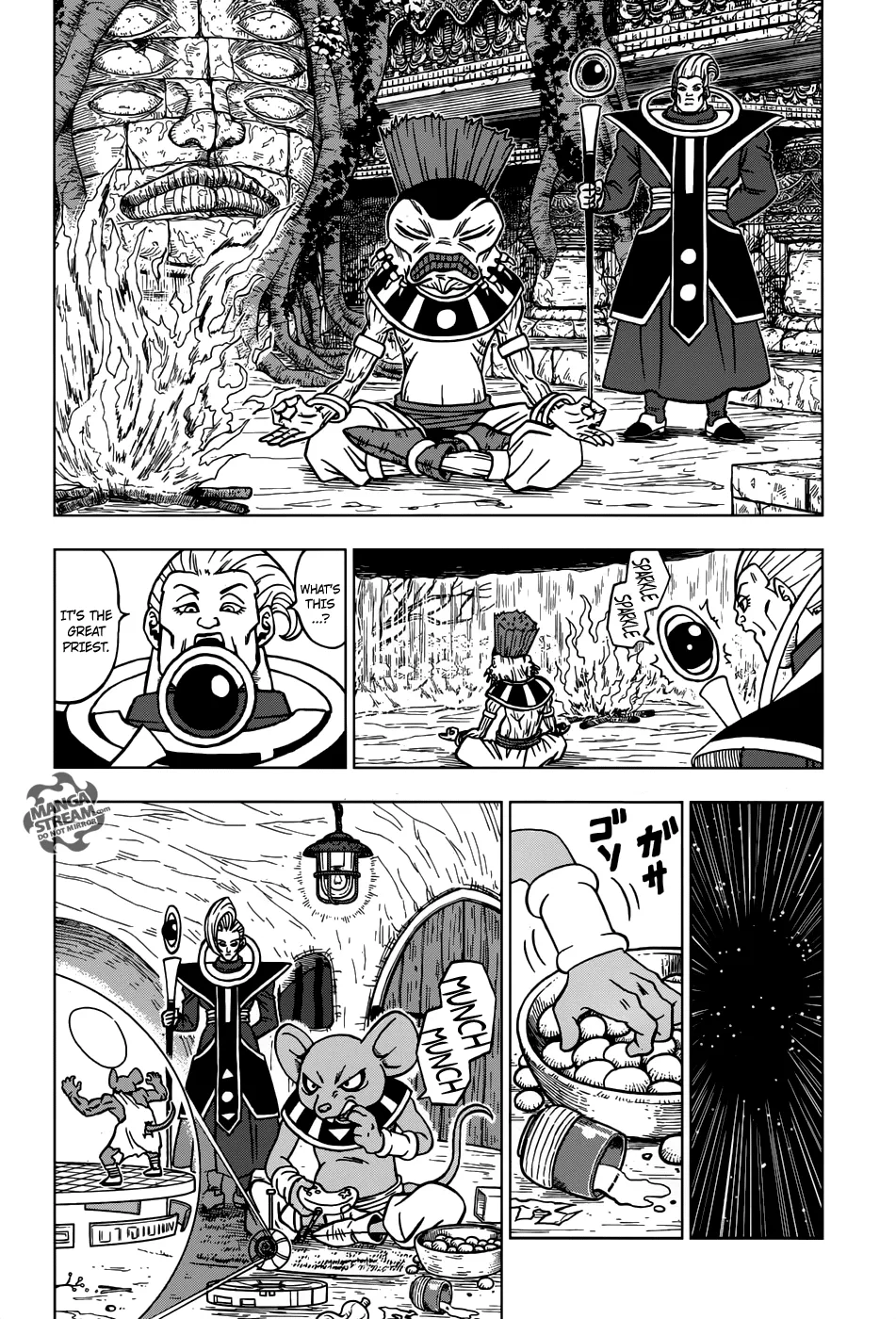 Dragon Ball Super Manga Chapter 28 page 8 - The Gods of Destruction From All 12 Universes