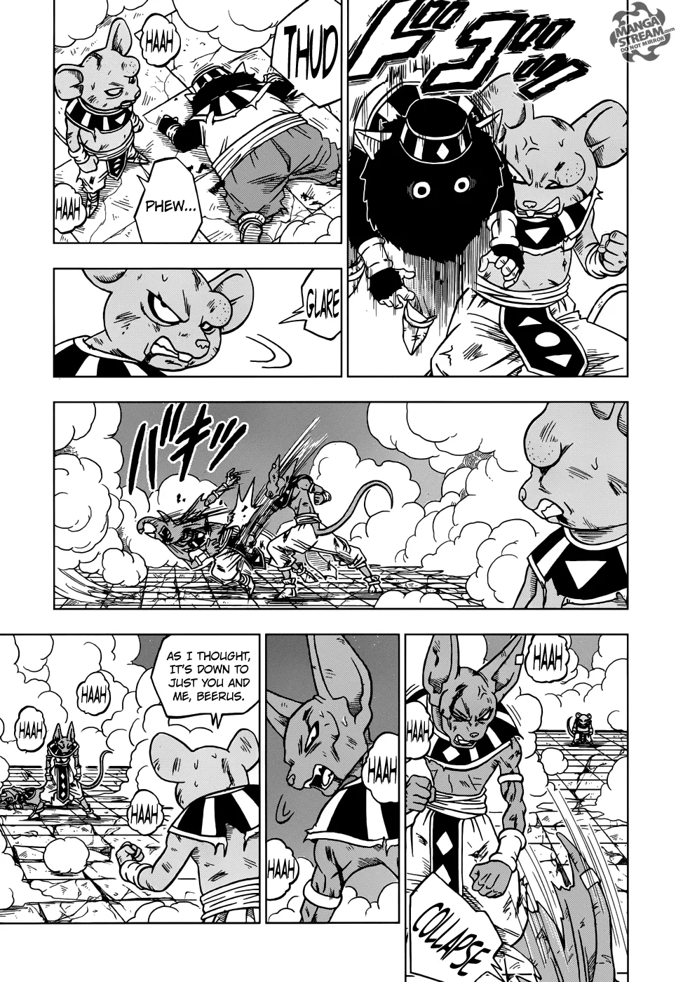 Dragon Ball Super Manga Chapter 29 page 13 - Toppo, Universe 11 God of Destruction Candidate!