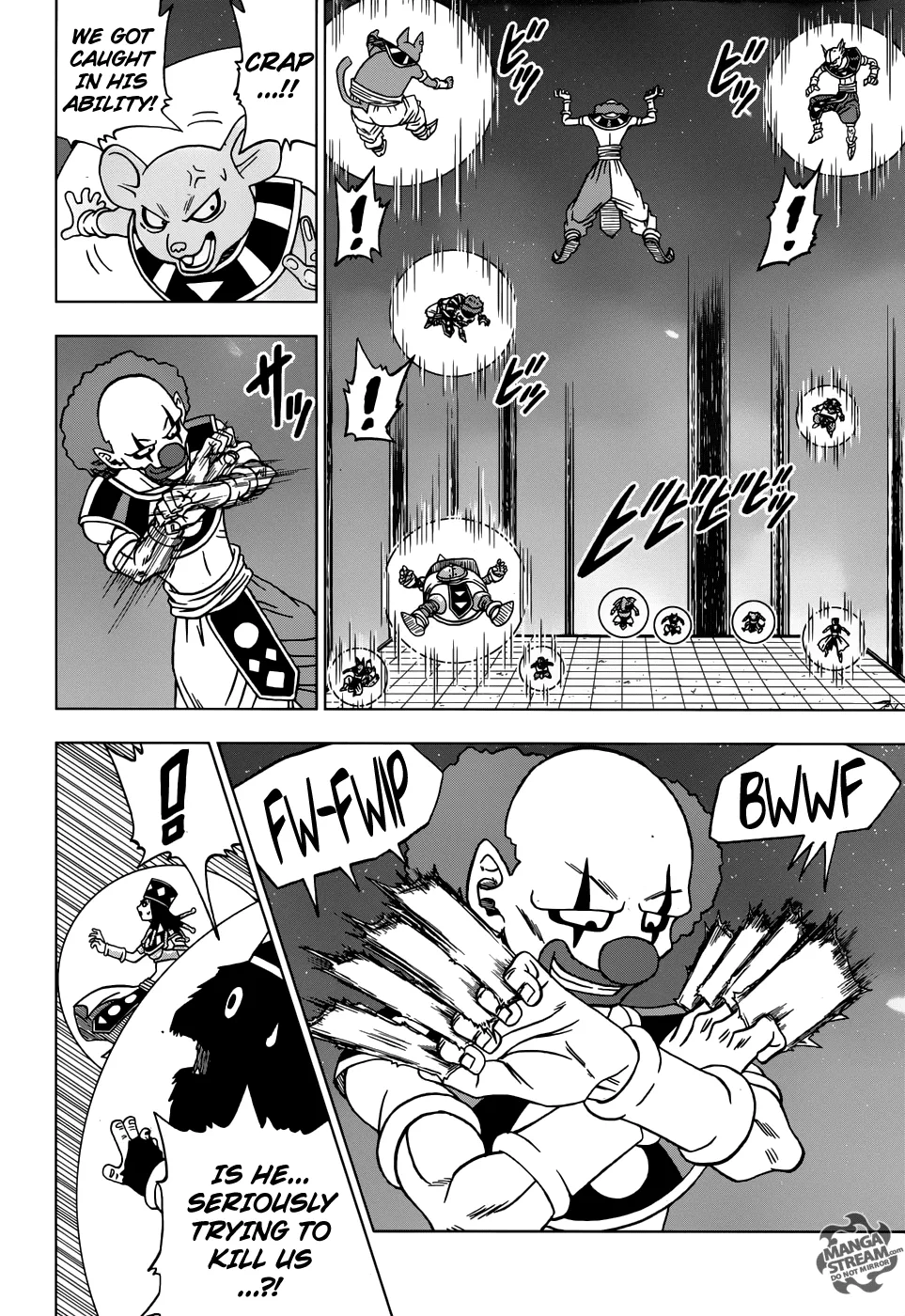 Dragon Ball Super Manga Chapter 29 page 2 - Toppo, Universe 11 God of Destruction Candidate!