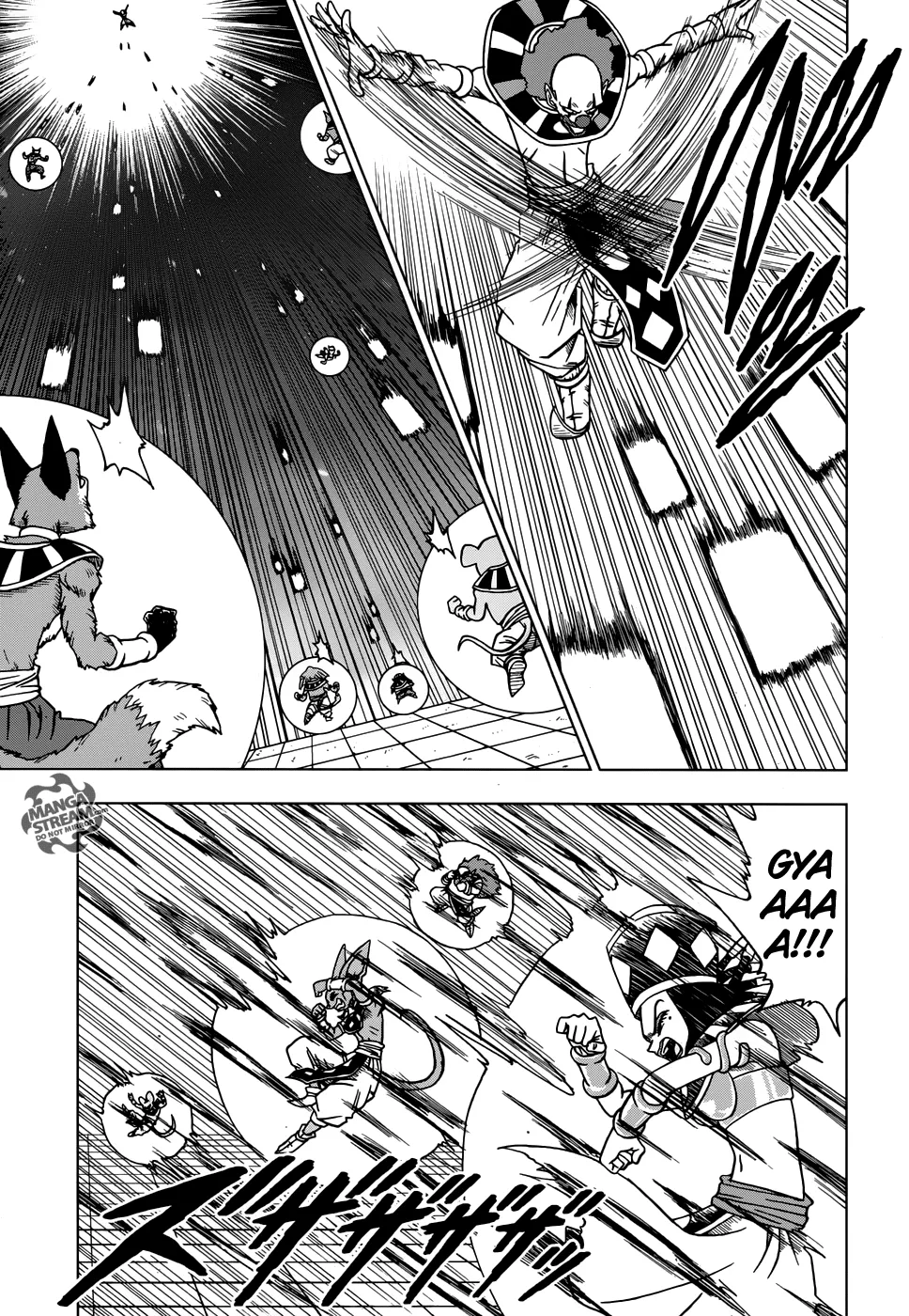 Dragon Ball Super Manga Chapter 29 page 3 - Toppo, Universe 11 God of Destruction Candidate!