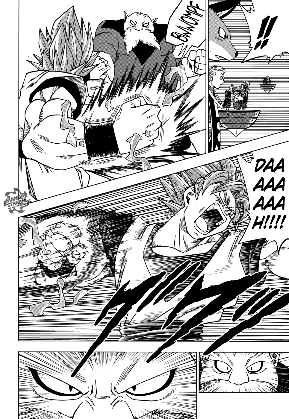 Dragon Ball Super Manga Chapter 29 page 40 - Toppo, Universe 11 God of Destruction Candidate!