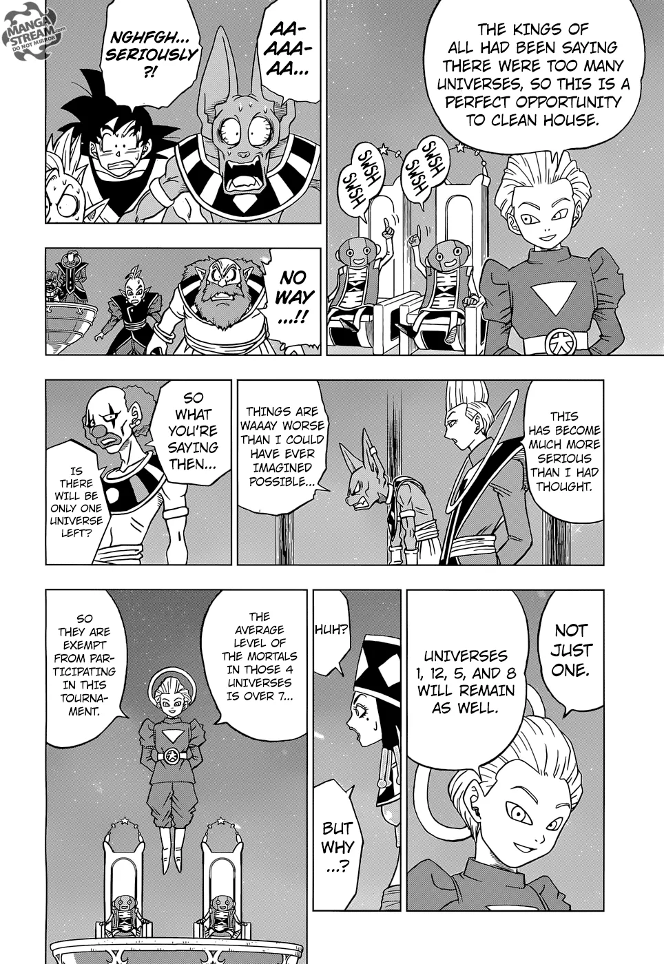 Dragon Ball Super Manga Chapter 30 page 10 - The Man Named Jiren