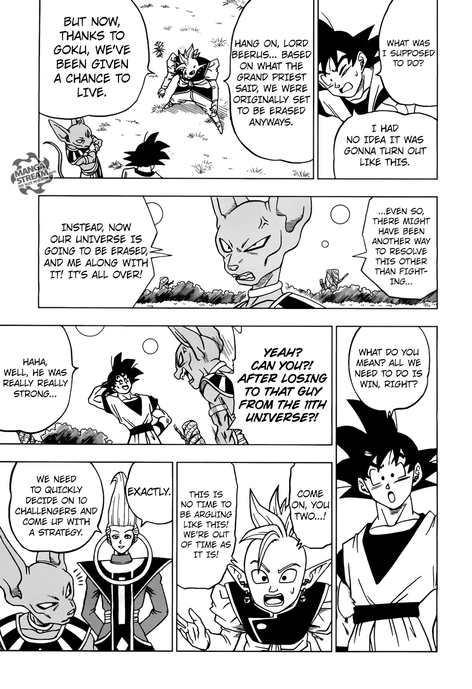 Dragon Ball Super Manga Chapter 30 page 15 - The Man Named Jiren