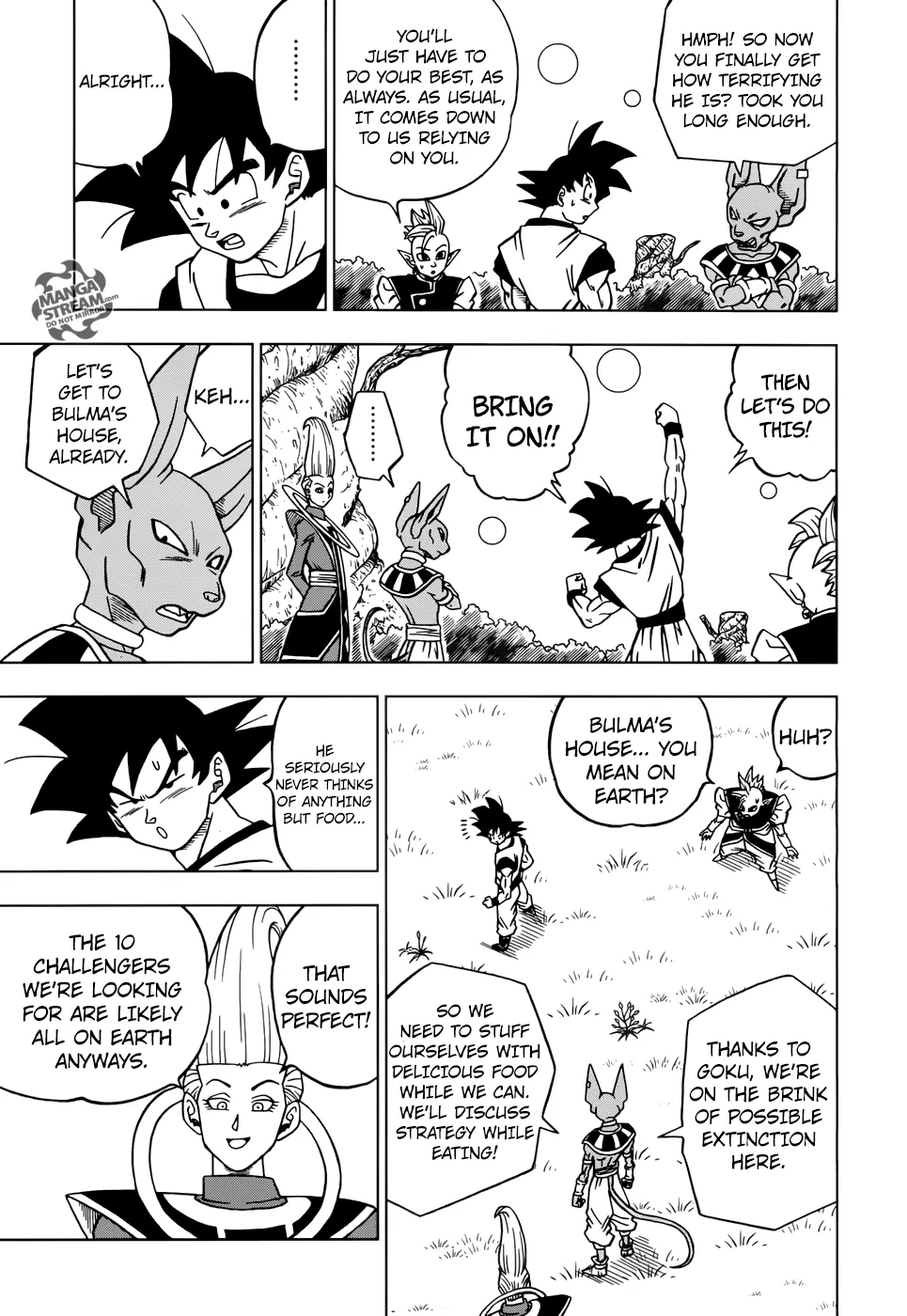 Dragon Ball Super Manga Chapter 30 page 17 - The Man Named Jiren