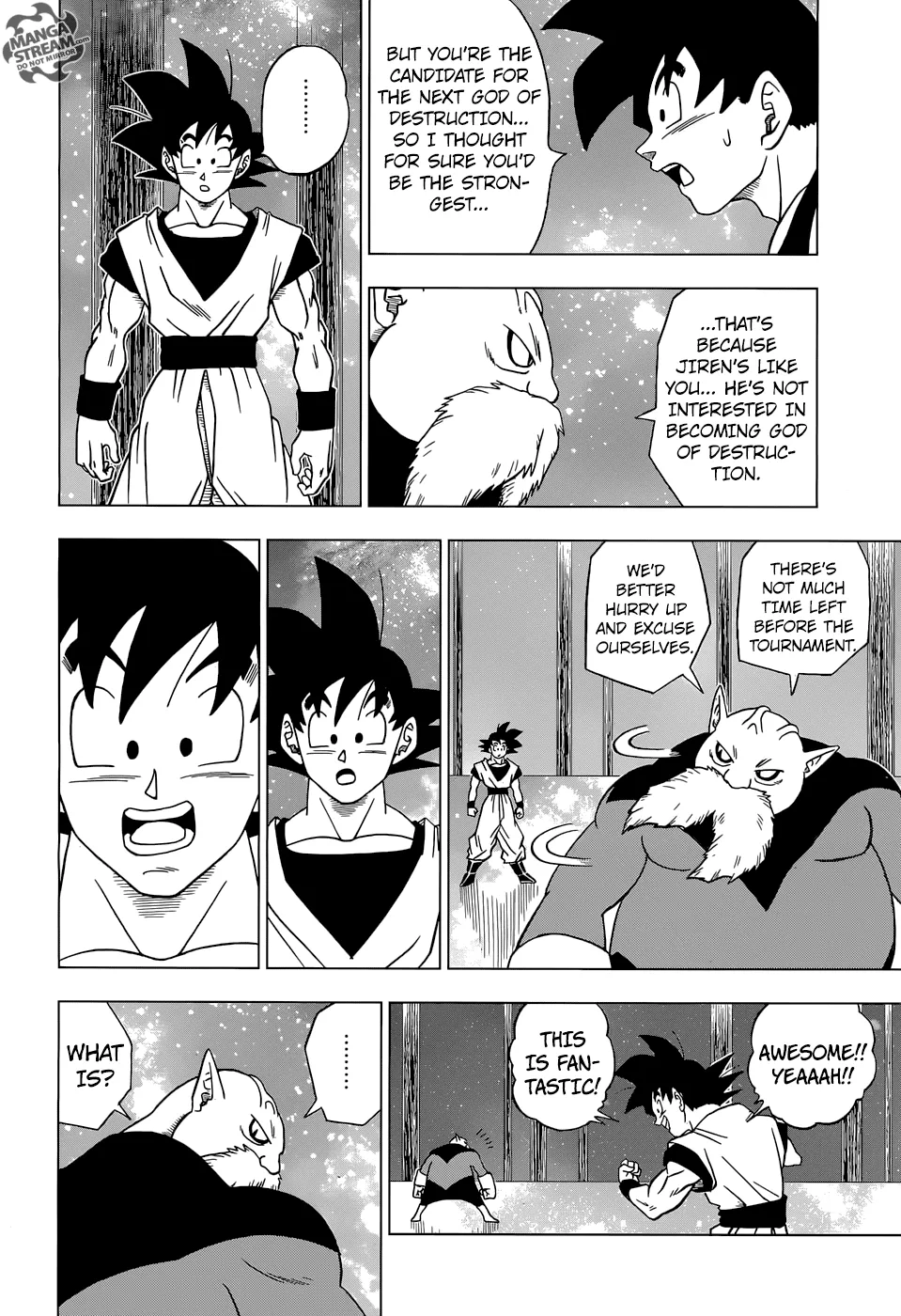 Dragon Ball Super Manga Chapter 30 page 2 - The Man Named Jiren