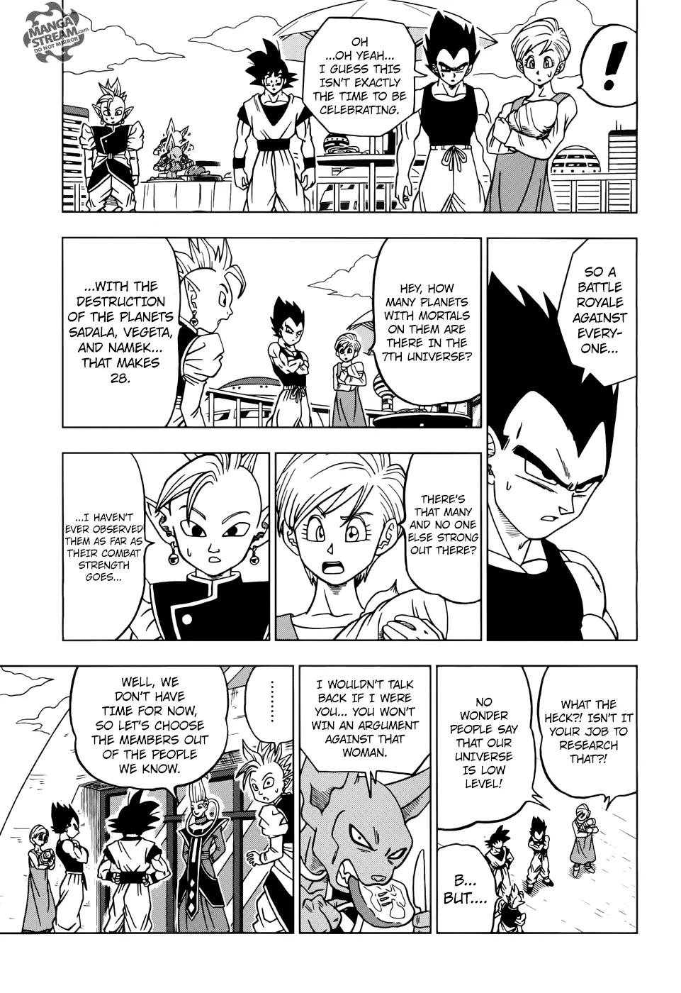Dragon Ball Super Manga Chapter 30 page 25 - The Man Named Jiren