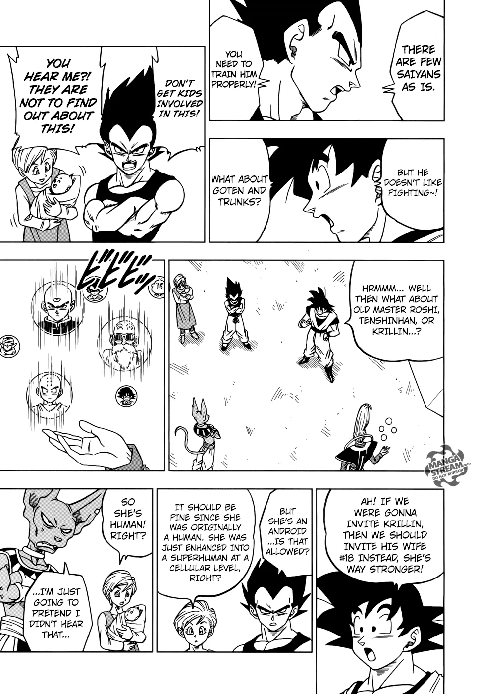 Dragon Ball Super Manga Chapter 30 page 27 - The Man Named Jiren
