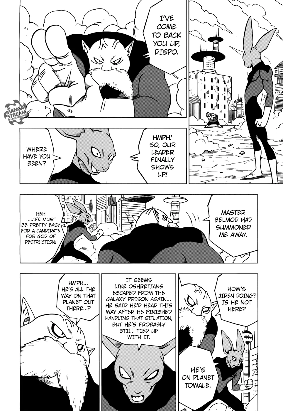 Dragon Ball Super Manga Chapter 30 page 34 - The Man Named Jiren