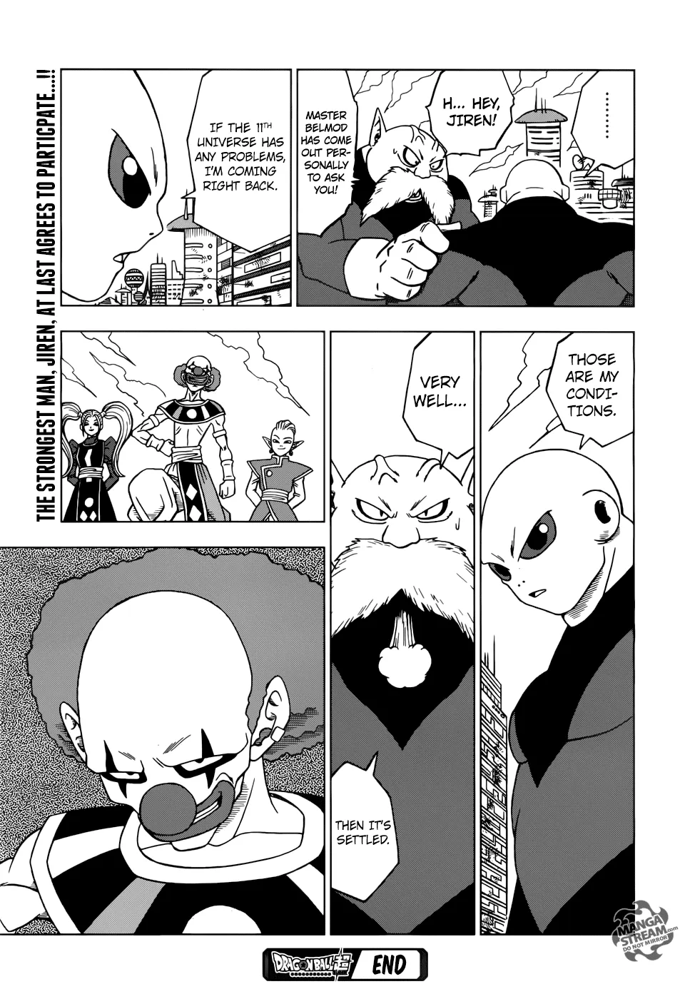 Dragon Ball Super Manga Chapter 30 page 45 - The Man Named Jiren