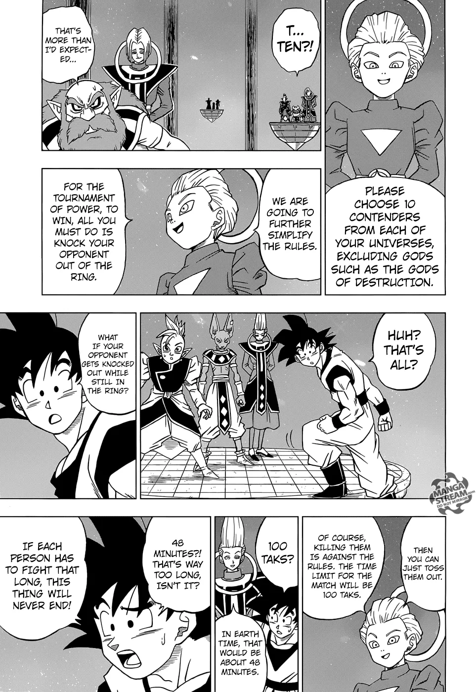 Dragon Ball Super Manga Chapter 30 page 5 - The Man Named Jiren