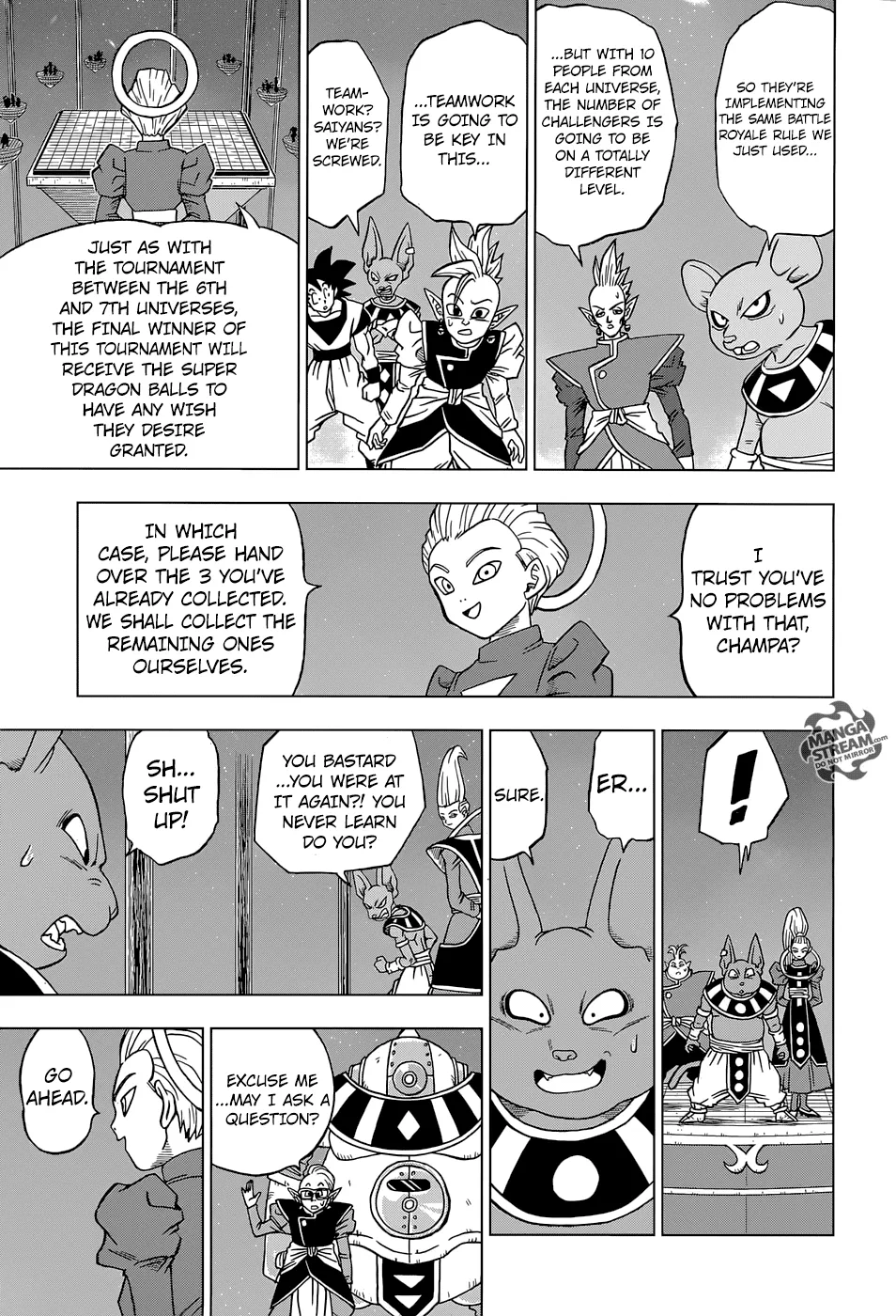Dragon Ball Super Manga Chapter 30 page 7 - The Man Named Jiren
