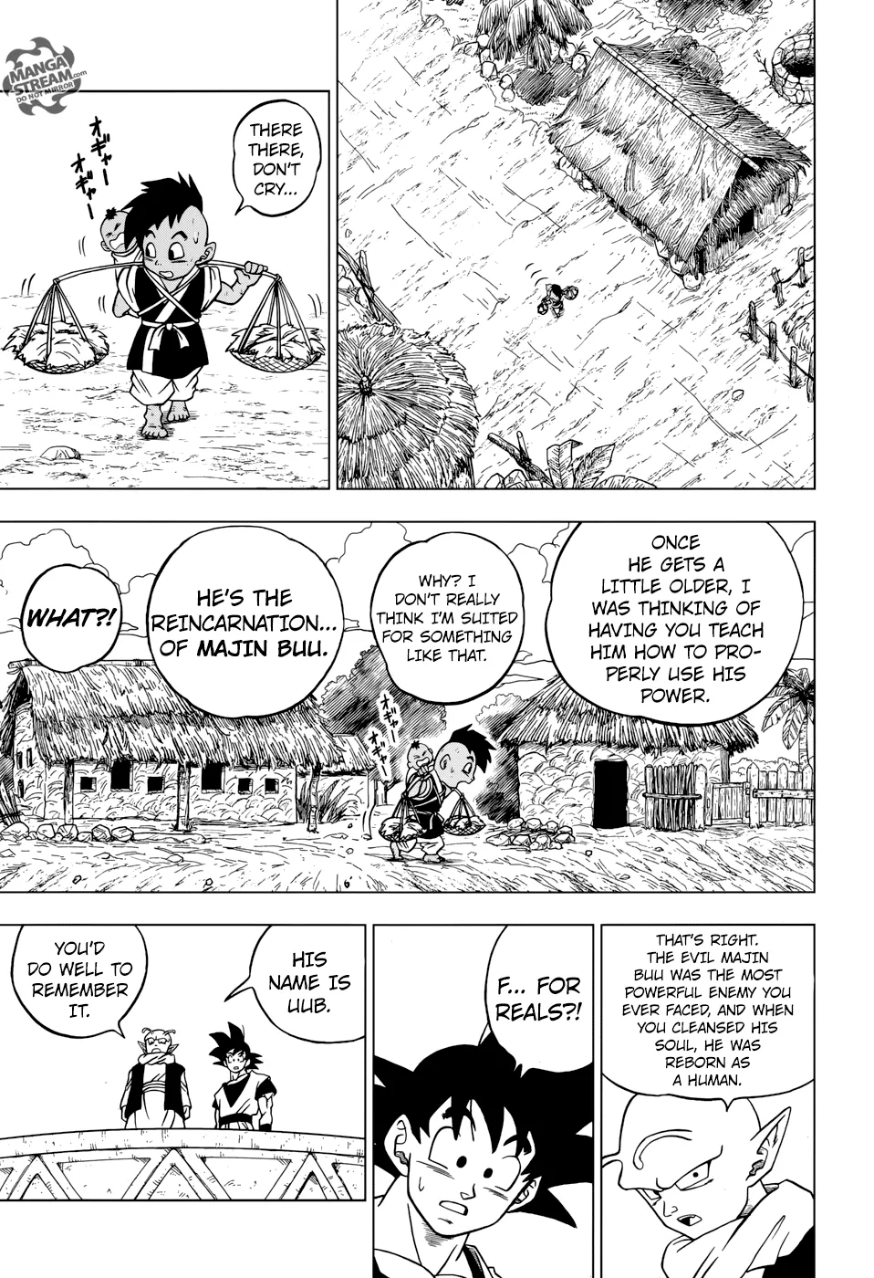 Dragon Ball Super Manga Chapter 31 page 13 - The Super Warriors Gather!