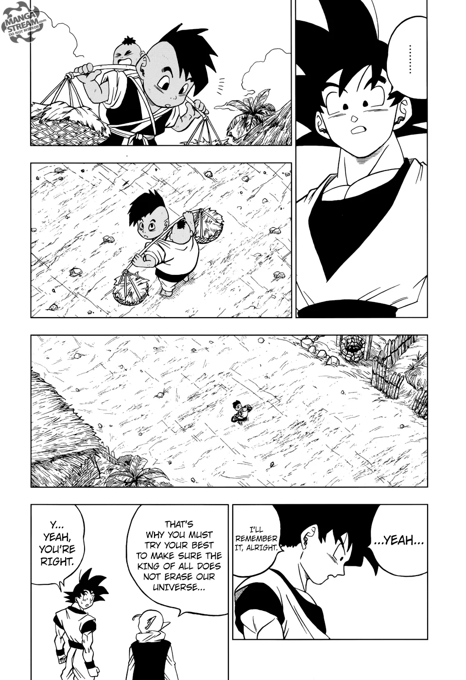 Dragon Ball Super Manga Chapter 31 page 14 - The Super Warriors Gather!