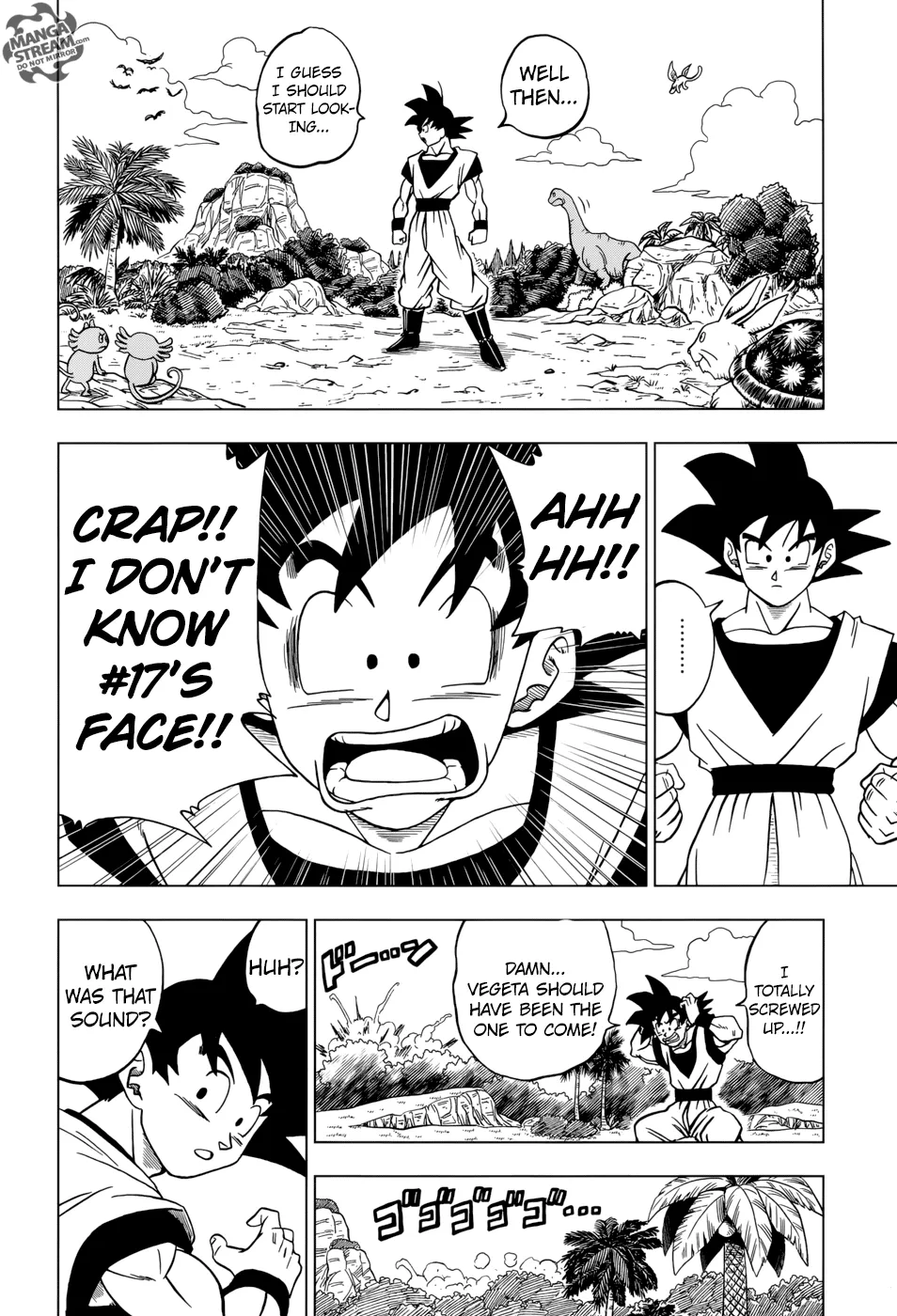 Dragon Ball Super Manga Chapter 31 page 16 - The Super Warriors Gather!