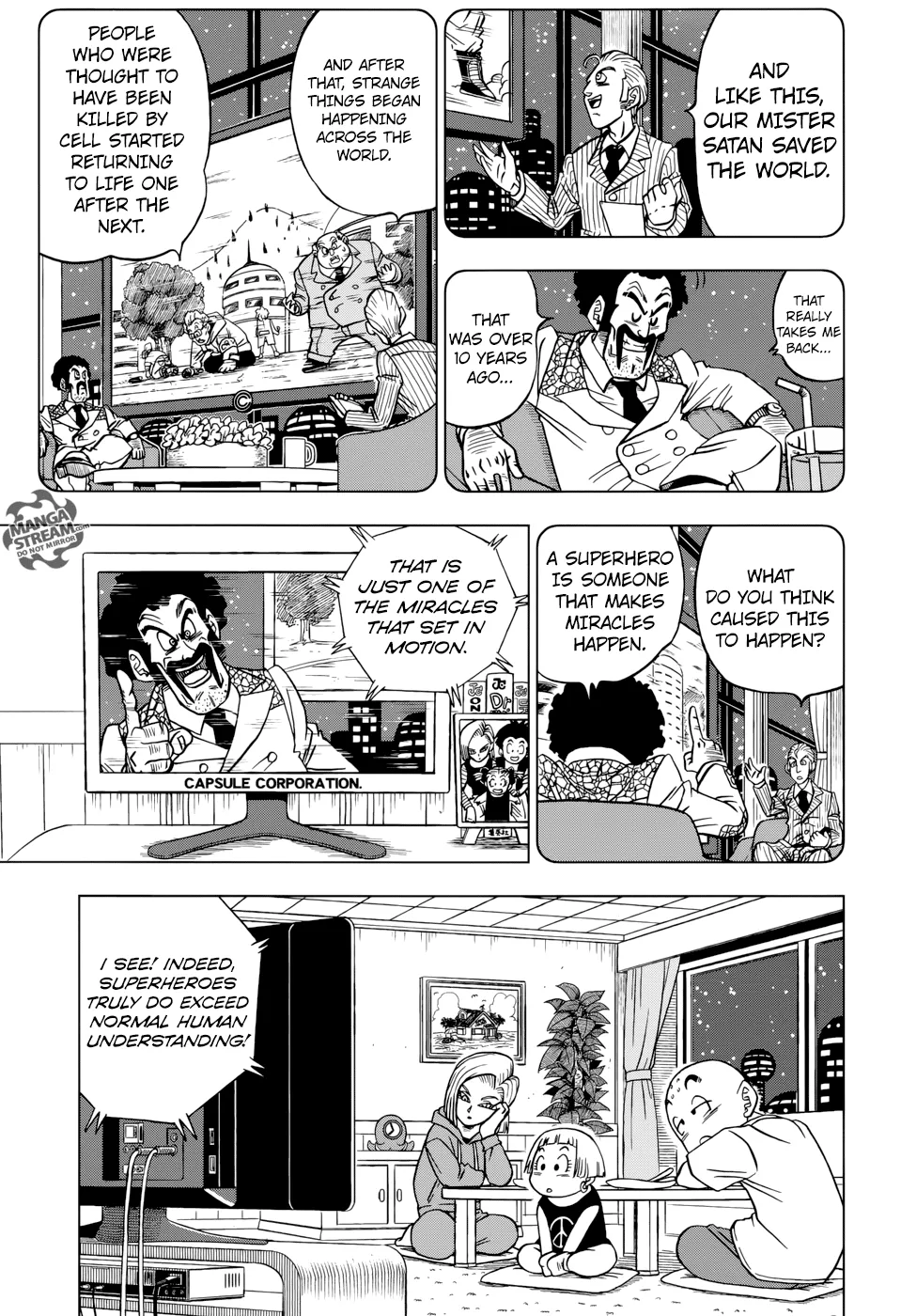 Dragon Ball Super Manga Chapter 31 page 3 - The Super Warriors Gather!