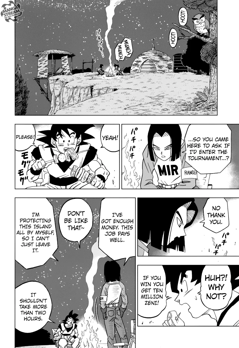 Dragon Ball Super Manga Chapter 31 page 34 - The Super Warriors Gather!