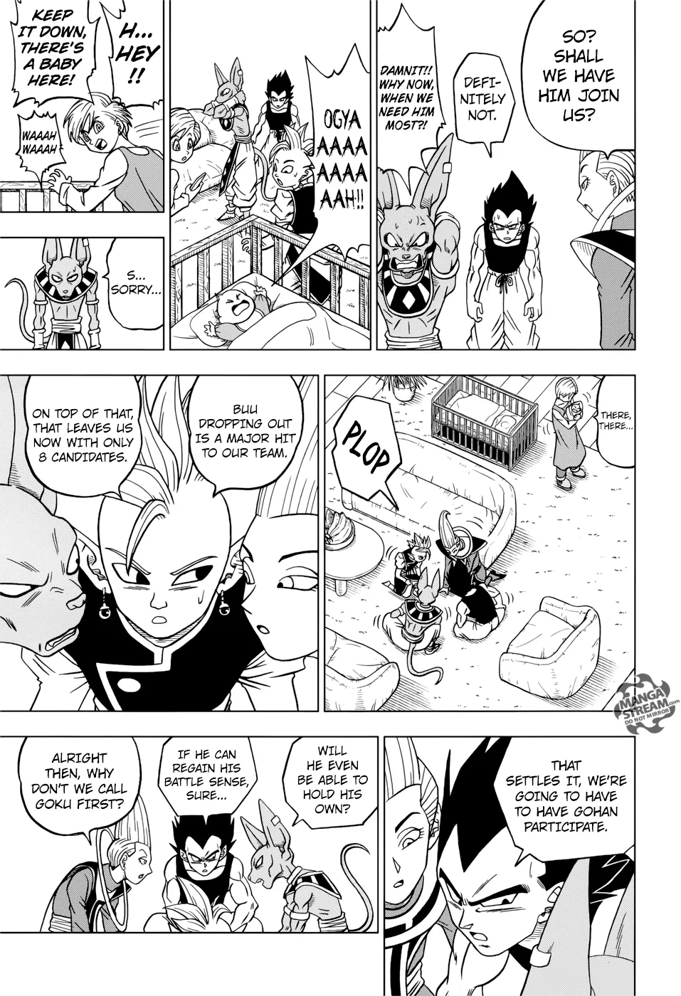 Dragon Ball Super Manga Chapter 31 page 43 - The Super Warriors Gather!