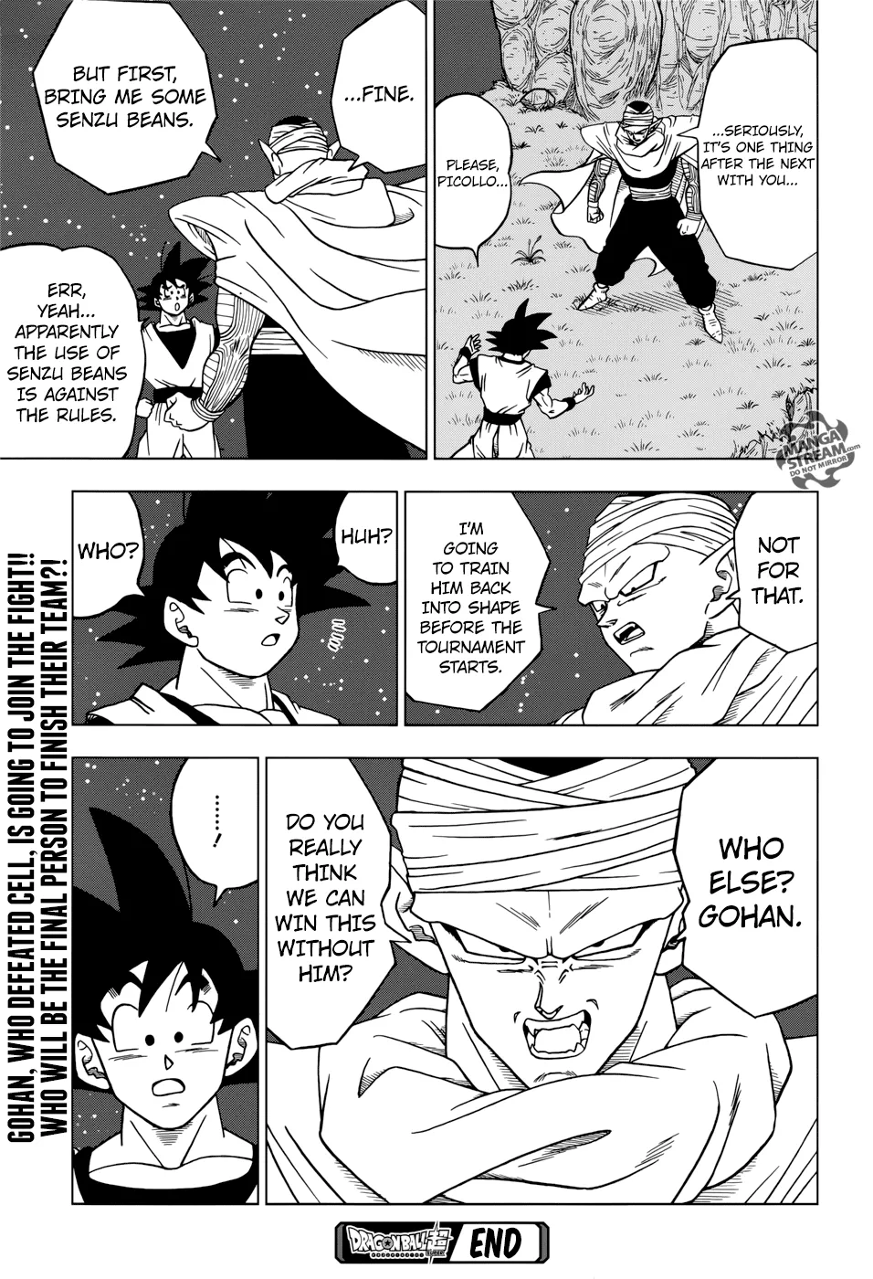 Dragon Ball Super Manga Chapter 31 page 45 - The Super Warriors Gather!
