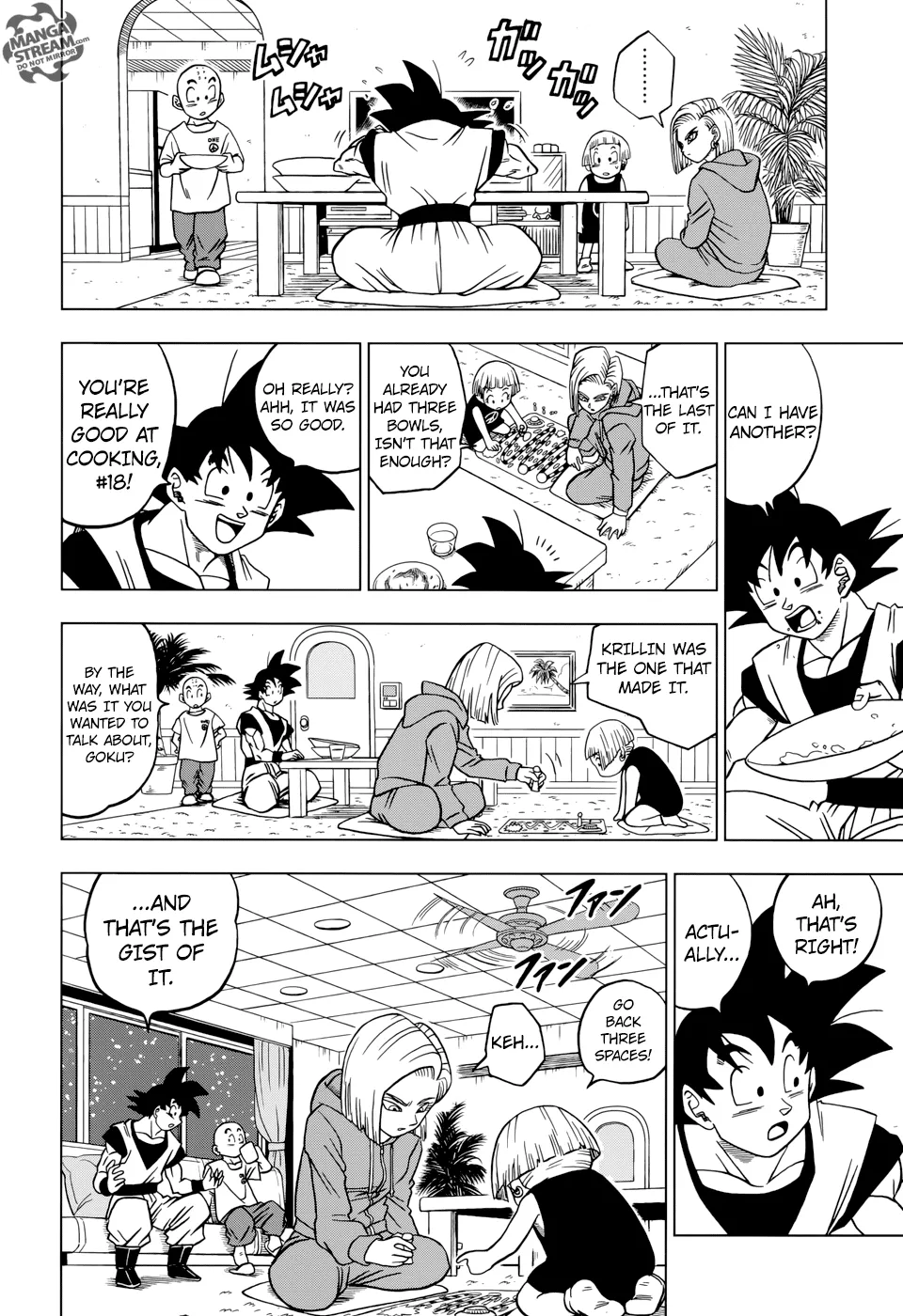 Dragon Ball Super Manga Chapter 31 page 6 - The Super Warriors Gather!