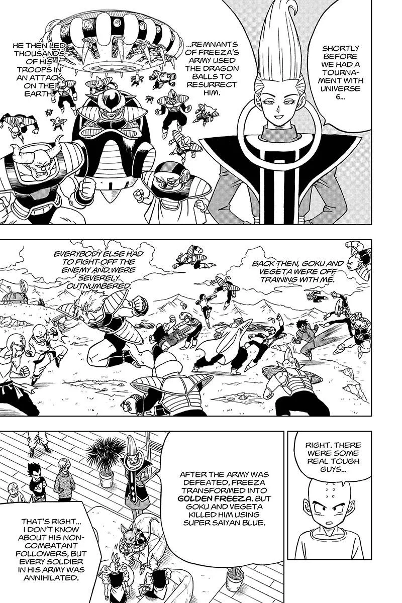 Dragon Ball Super Manga Chapter 32 page 23 - The Super Warriors Gather! Part 2