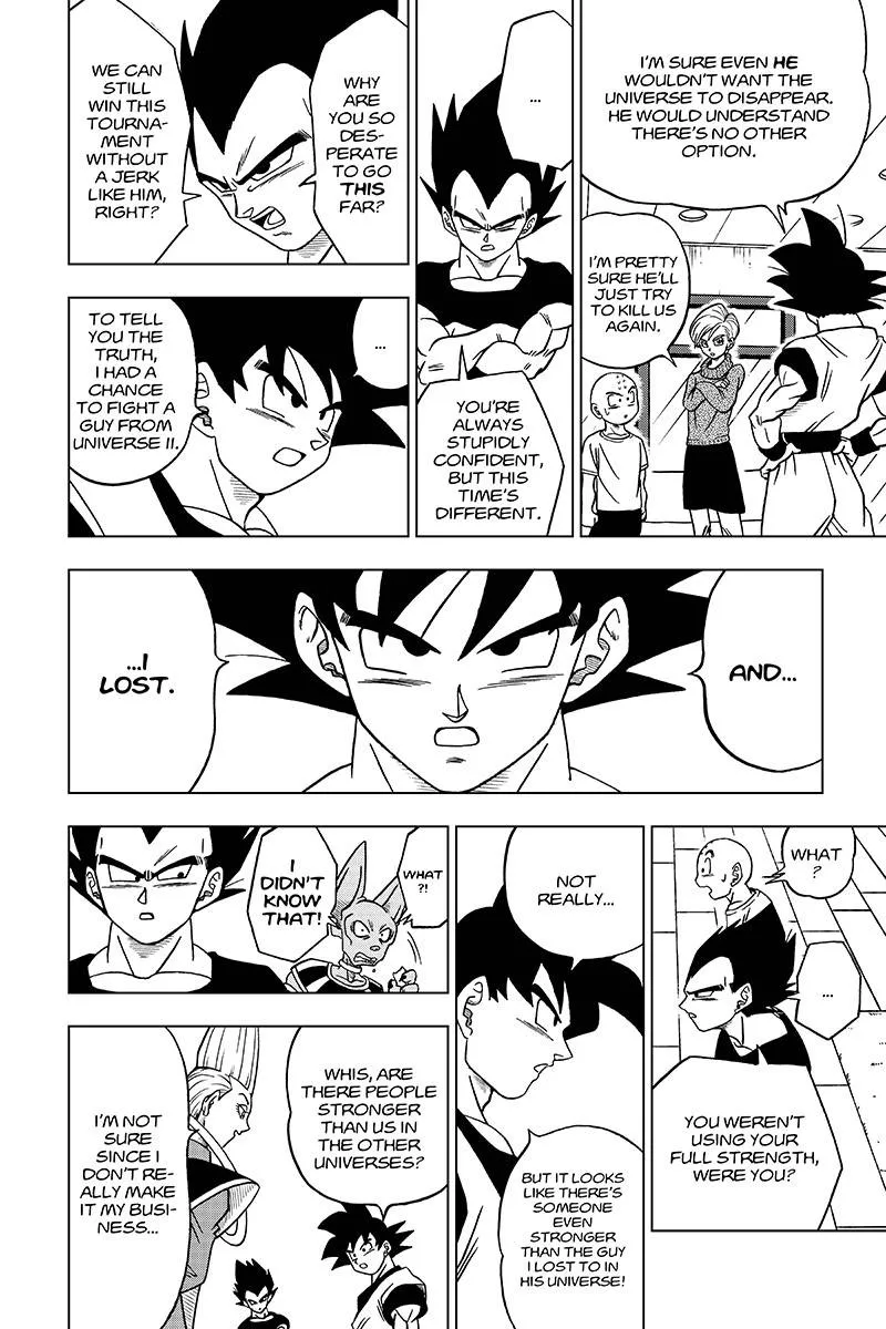 Dragon Ball Super Manga Chapter 32 page 26 - The Super Warriors Gather! Part 2