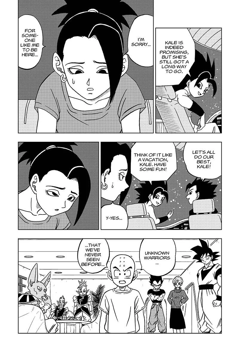 Dragon Ball Super Manga Chapter 32 page 28 - The Super Warriors Gather! Part 2