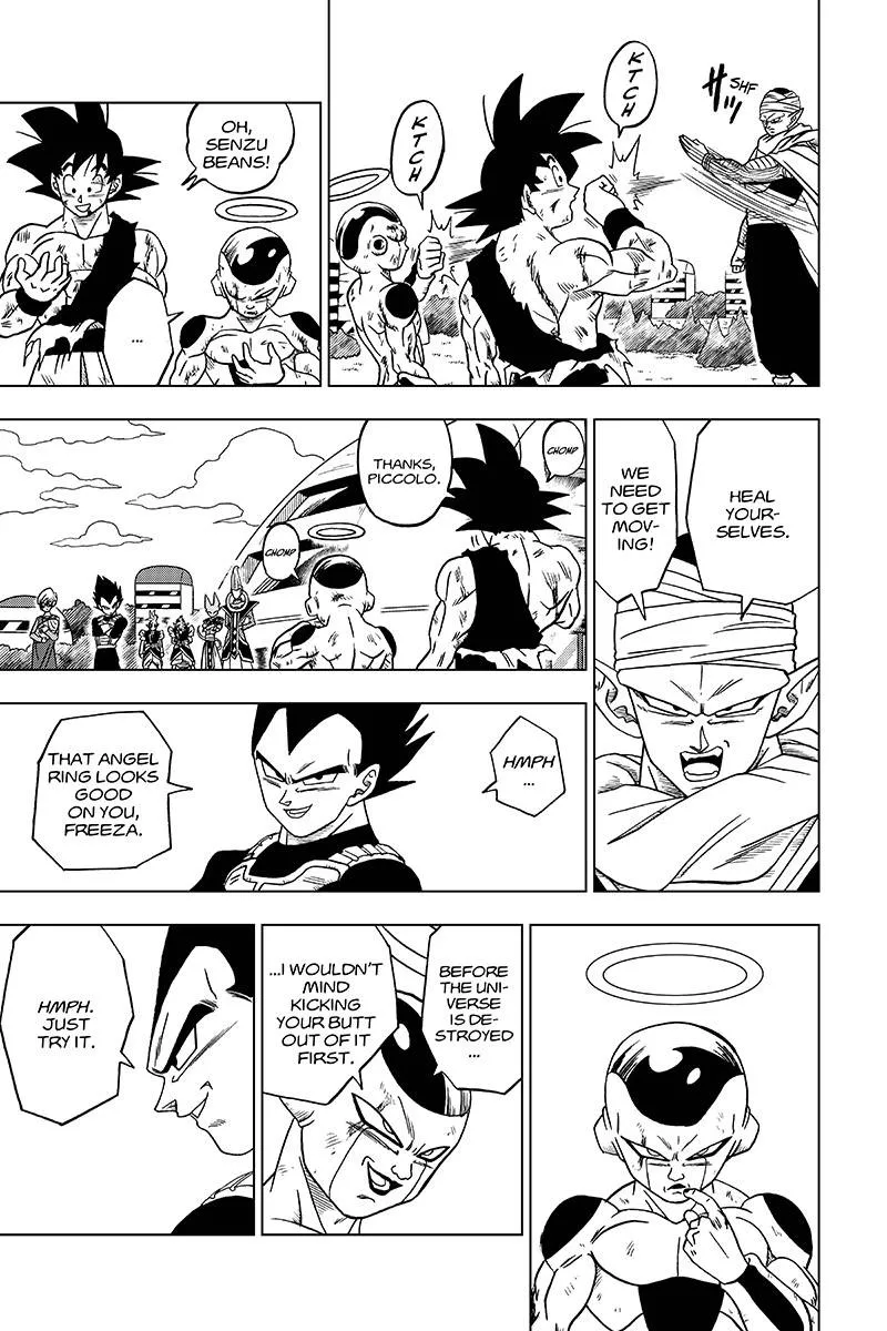 Dragon Ball Super Manga Chapter 32 page 39 - The Super Warriors Gather! Part 2
