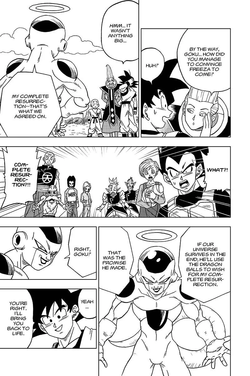 Dragon Ball Super Manga Chapter 32 page 41 - The Super Warriors Gather! Part 2